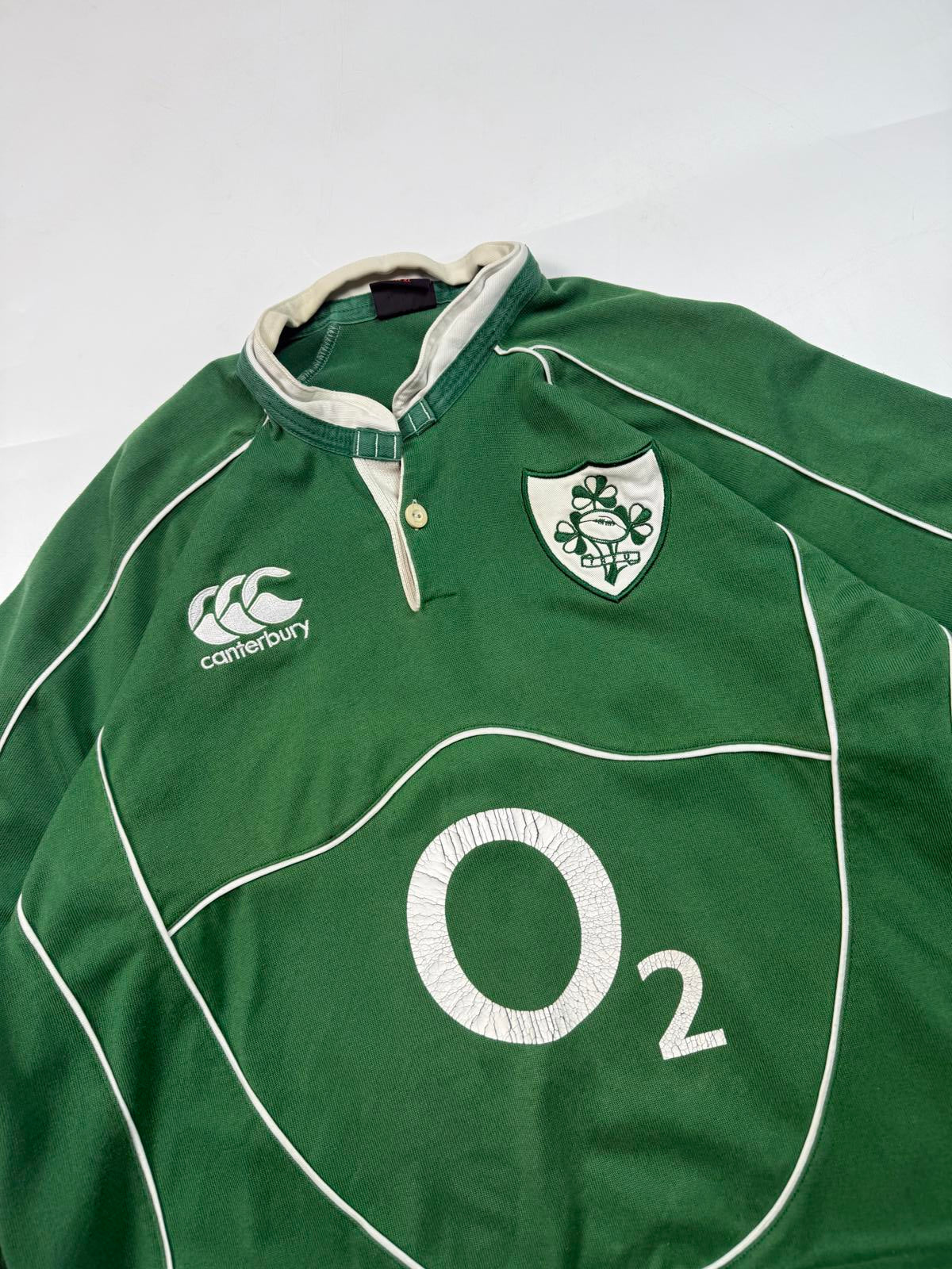 Vintage Ireland 2007/08 Canterbury rugby shirt (XL)