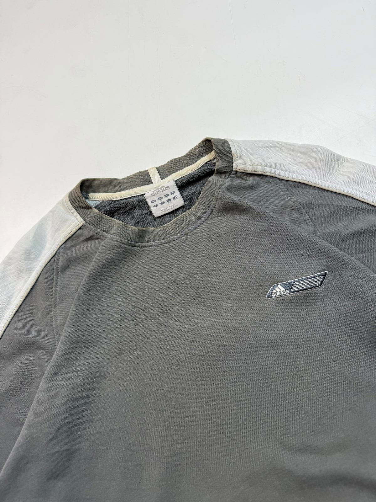 Vintage Adidas side stripe sweatshirt (L)