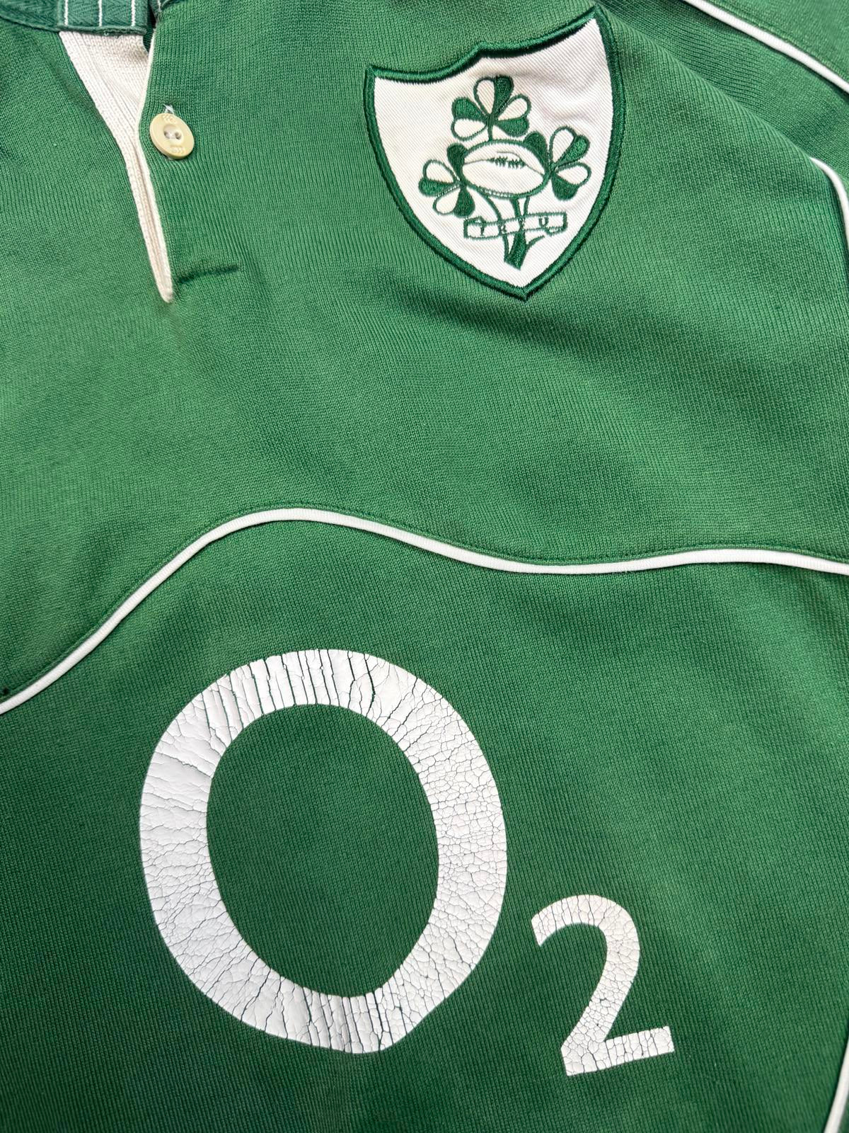 Vintage Ireland 2007/08 Canterbury rugby shirt (XL)