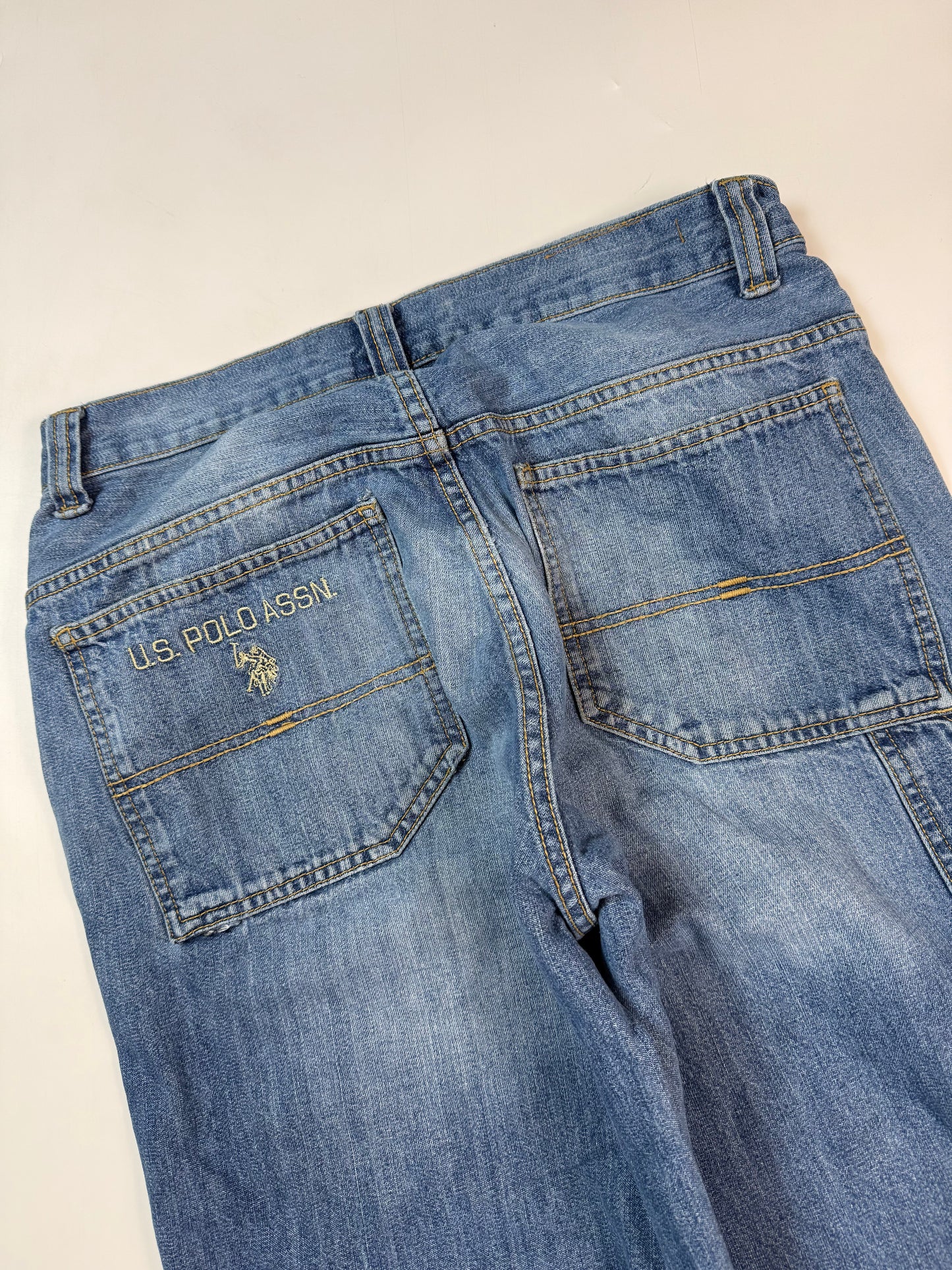 Vintage US Polo ASSN baggy jeans (W30)