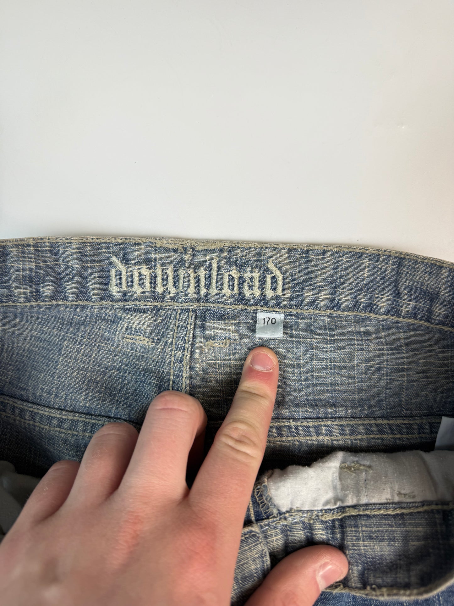 Vintage Download baggy hip hop carpenter jeans (W30)