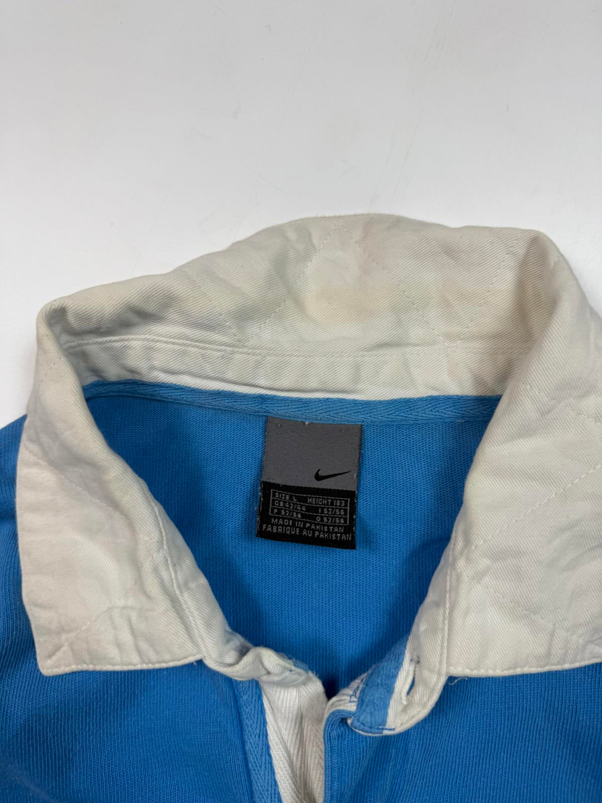 Vintage Italy 2000s Nike supporters rugby shirt (L)