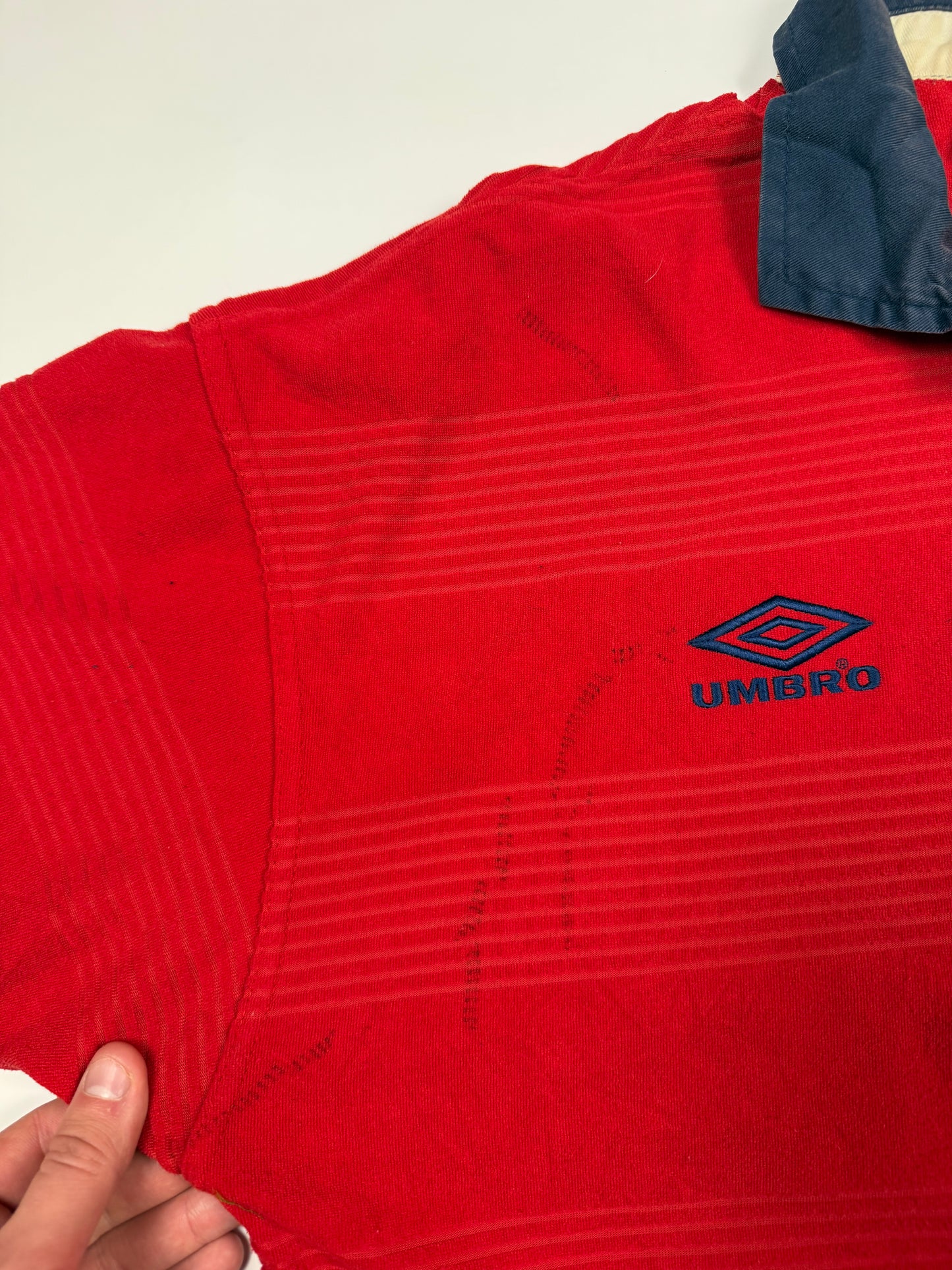 Vintage England 1999-01 Umbro away football shirt (L)