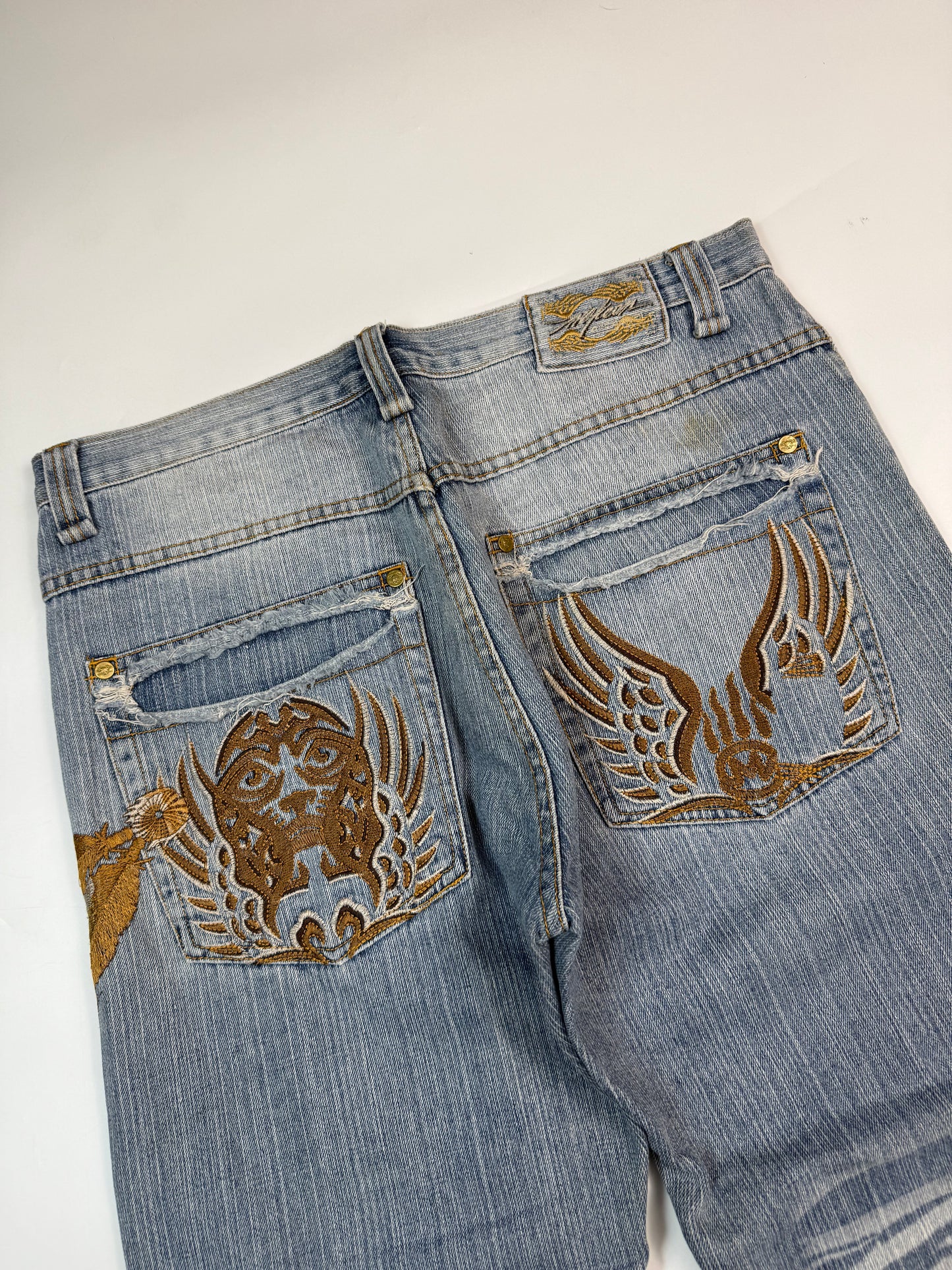 Vintage Miskeen baggy hip hop jeans (W36)