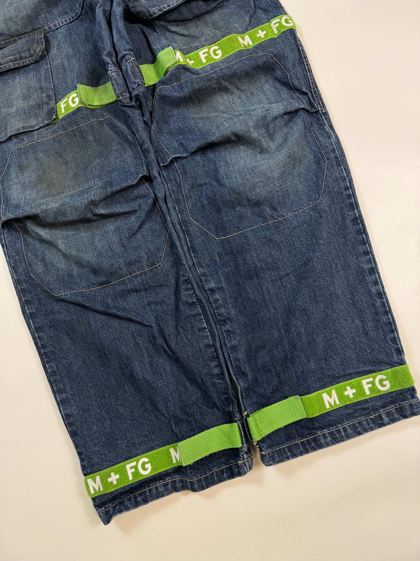 Vintage Marithe + Francois Girbaud baggy cargo jeans (W34)