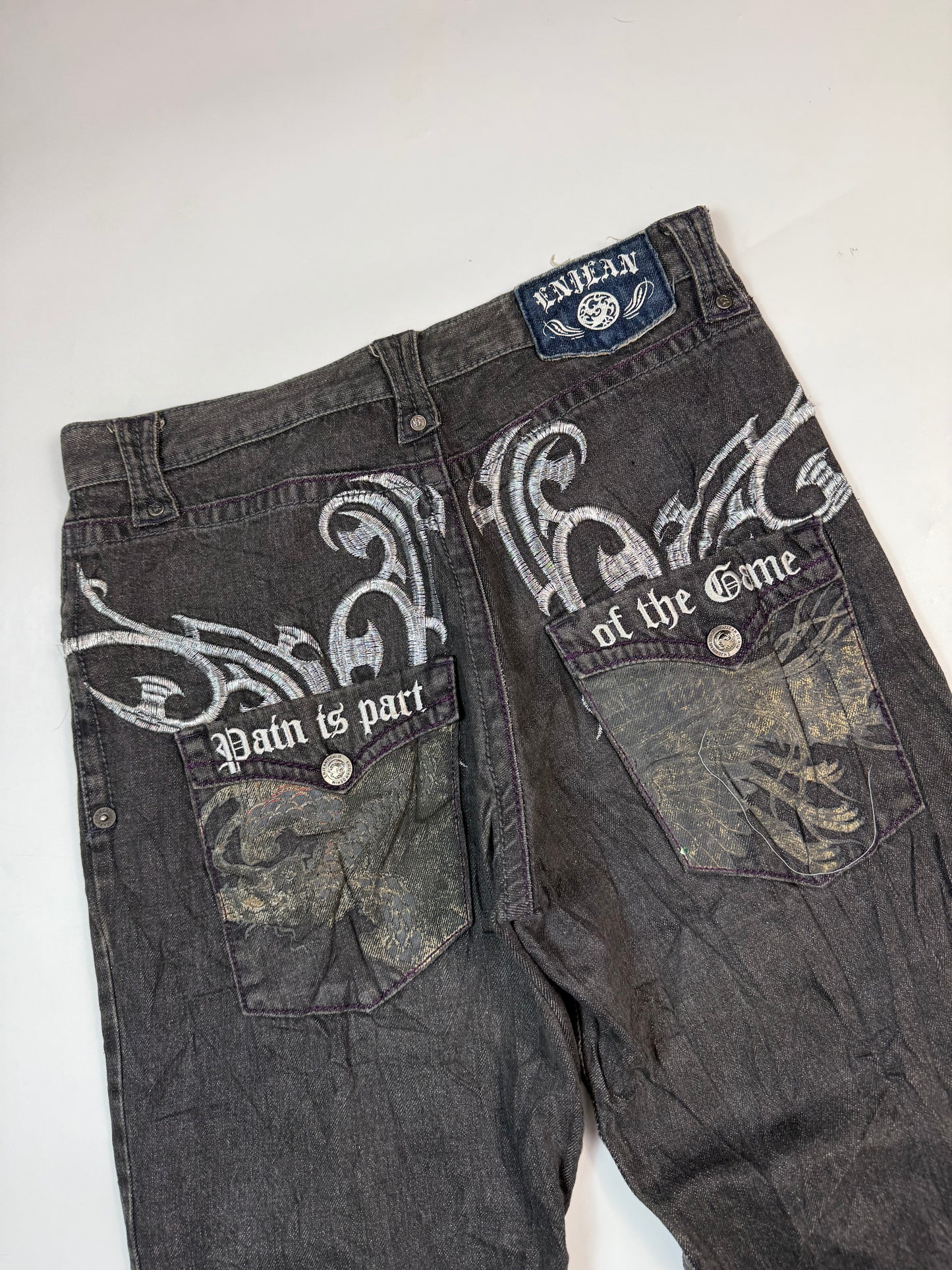 Vintage Y2K baggy hip hop jeans (W34)