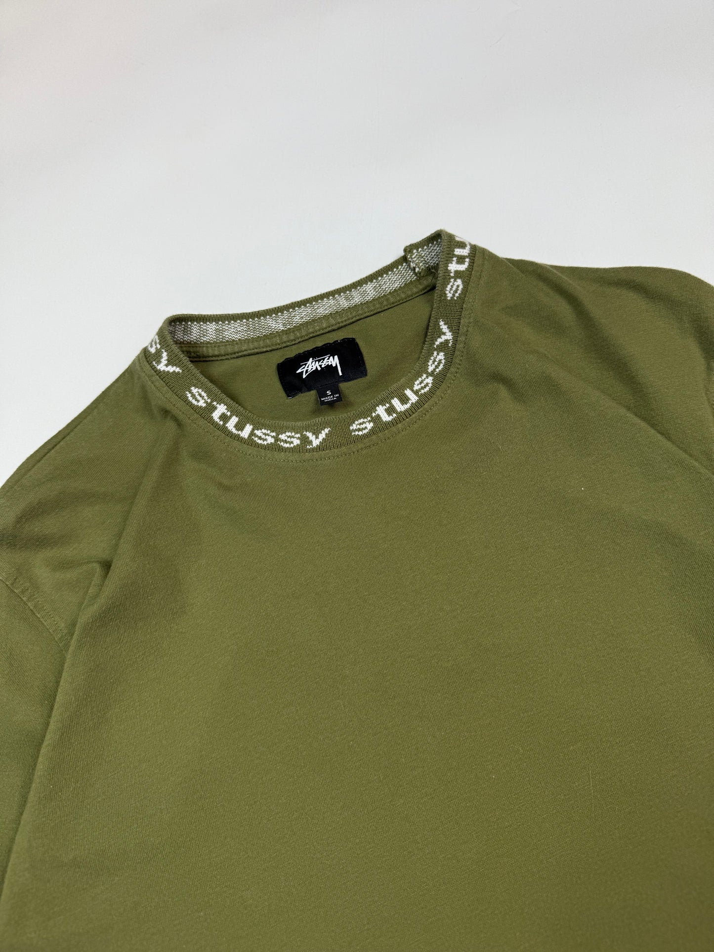 Stussy long sleeve owen tee (S)
