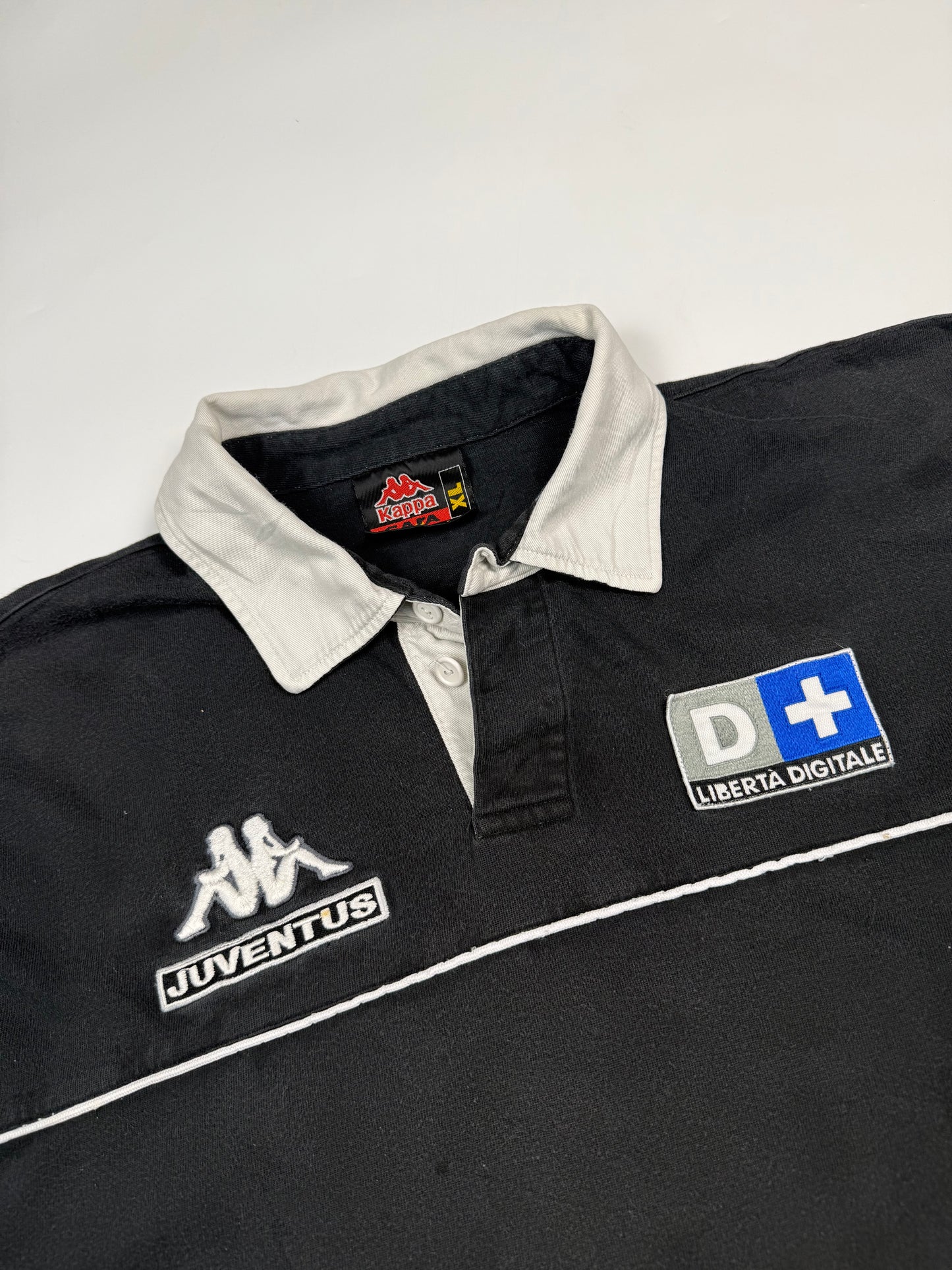 Vintage Juventus 1998/99 Kappa training polo shirt (XL)
