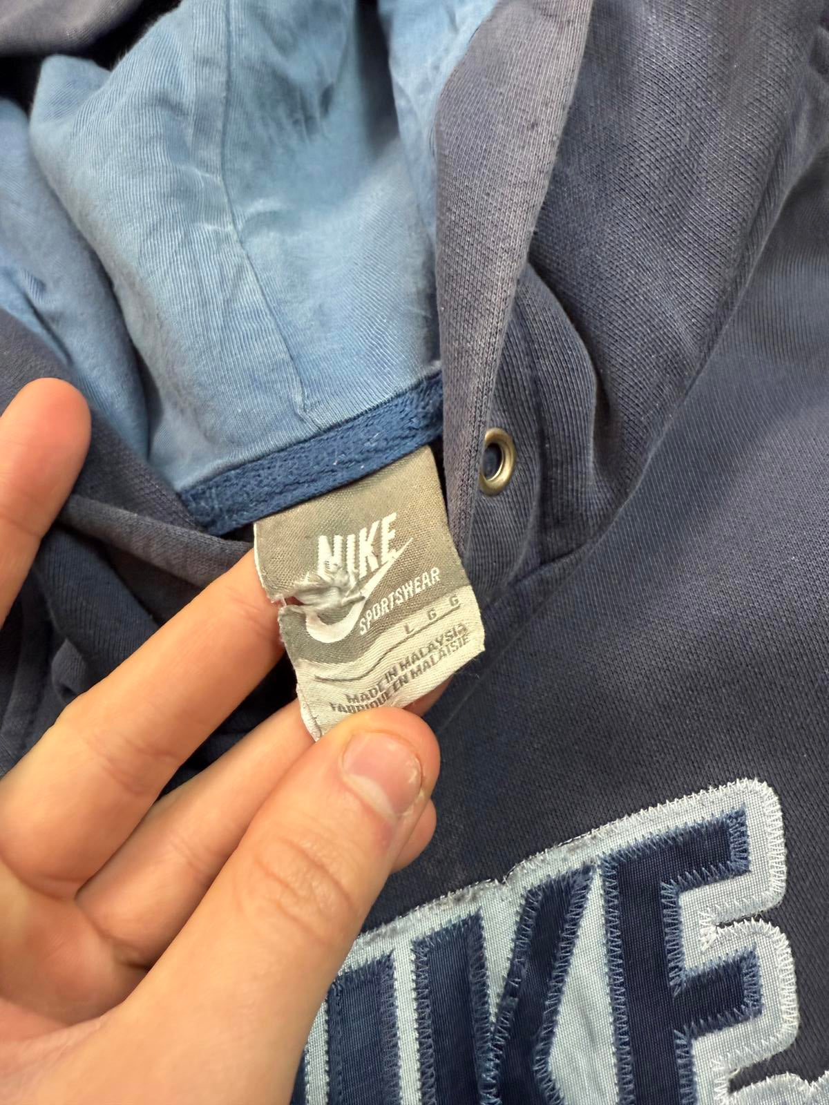 Vintage Nike spell out hoodie (L)