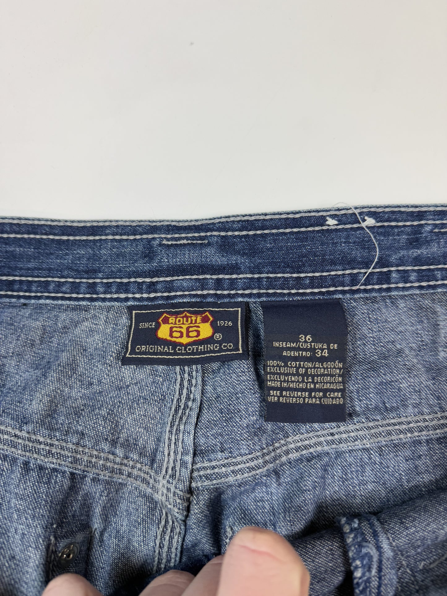 Vintage Route 66 baggy carpenter jeans (W36)