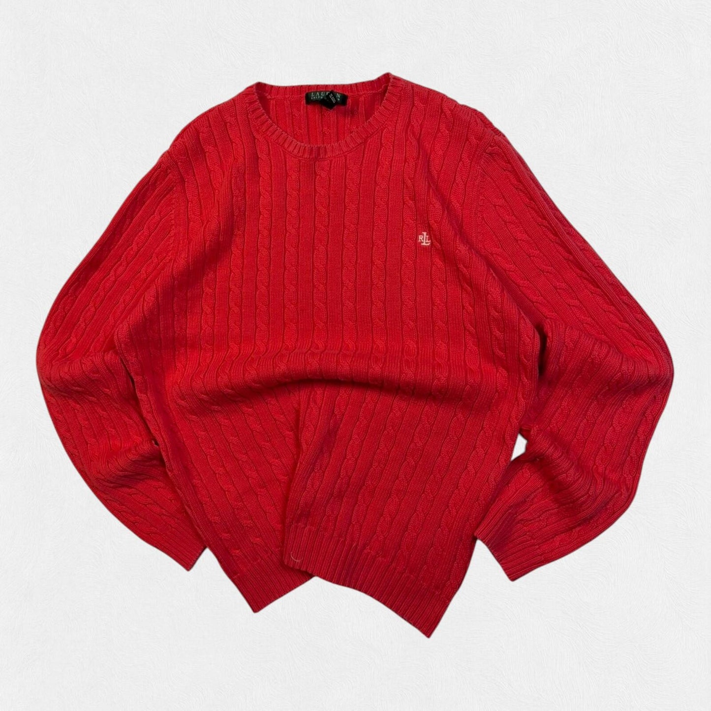 Polo Ralph Lauren cable knit sweater (XL)