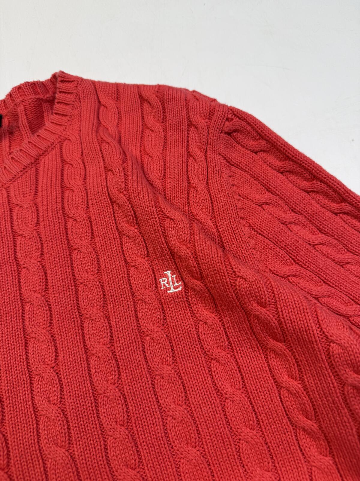 Polo Ralph Lauren cable knit sweater (XL)