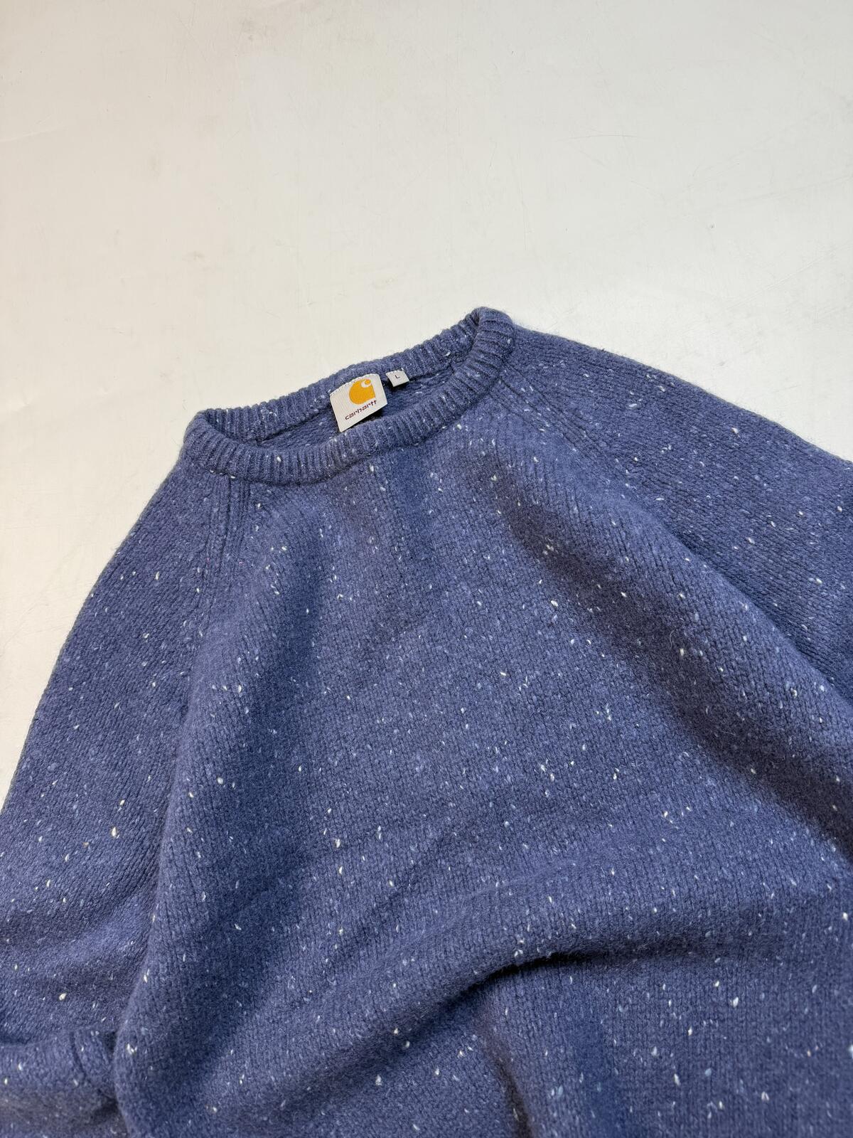 Carhartt WIP anglistic wool knit sweater (L)