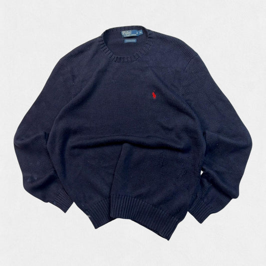 Vintage Y2K Polo Ralph Lauren knit sweater (XL)