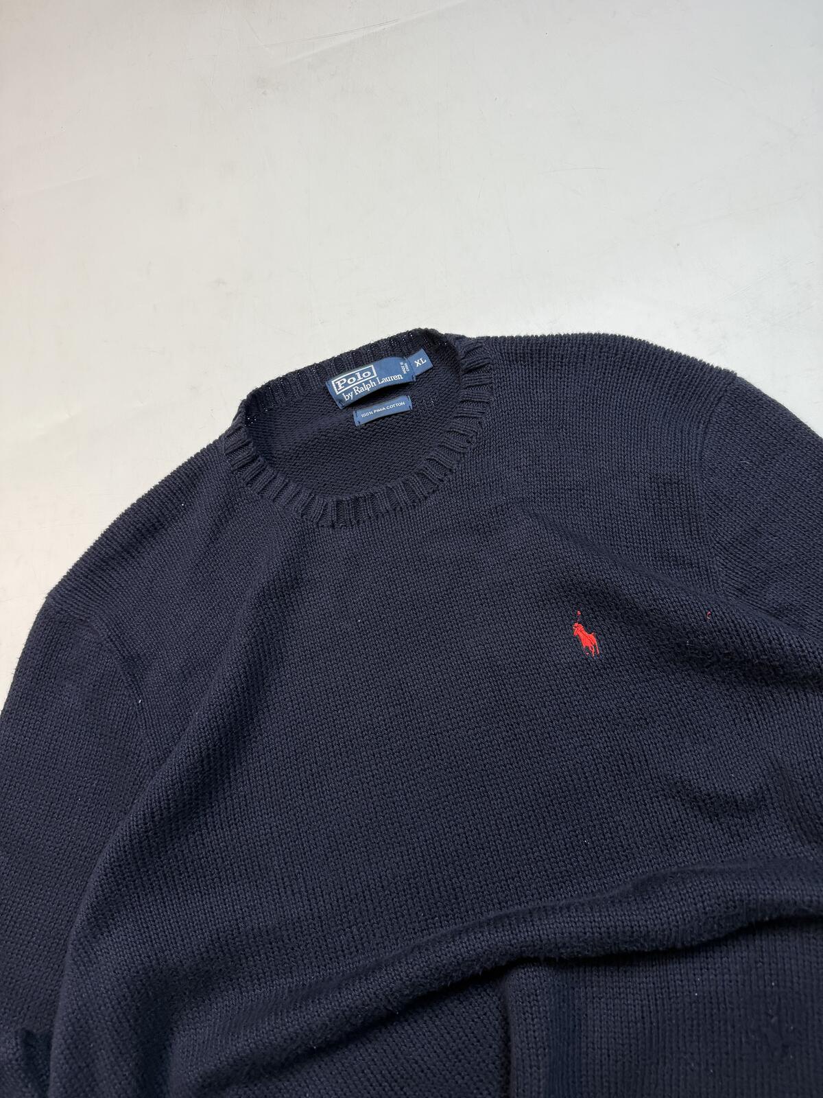 Vintage Y2K Polo Ralph Lauren knit sweater (XL)