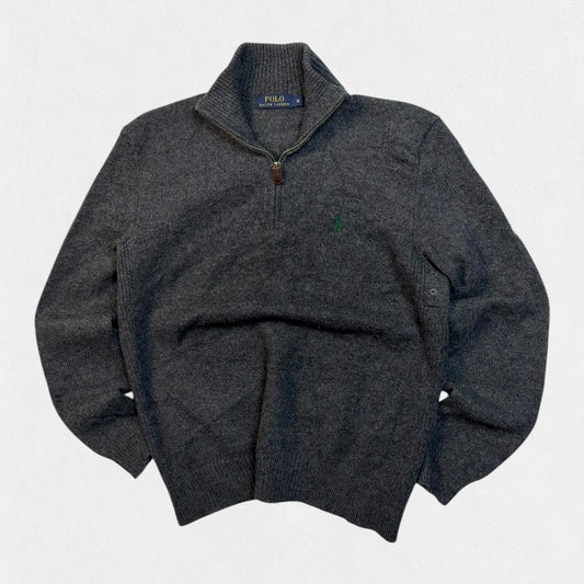 Polo Ralph Lauren quarter zip wool knit sweater (M)
