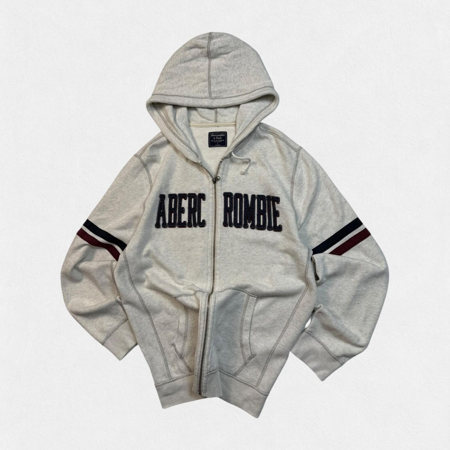 Abercrombie & Fitch zip up hoodie (L)