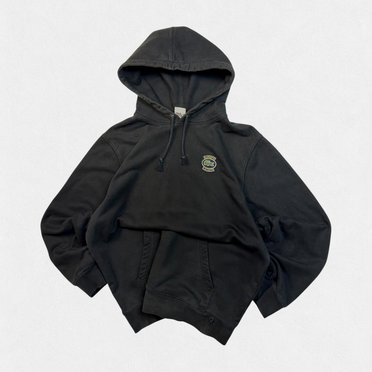 Supreme x Lacoste live SS18 hoodie (L)