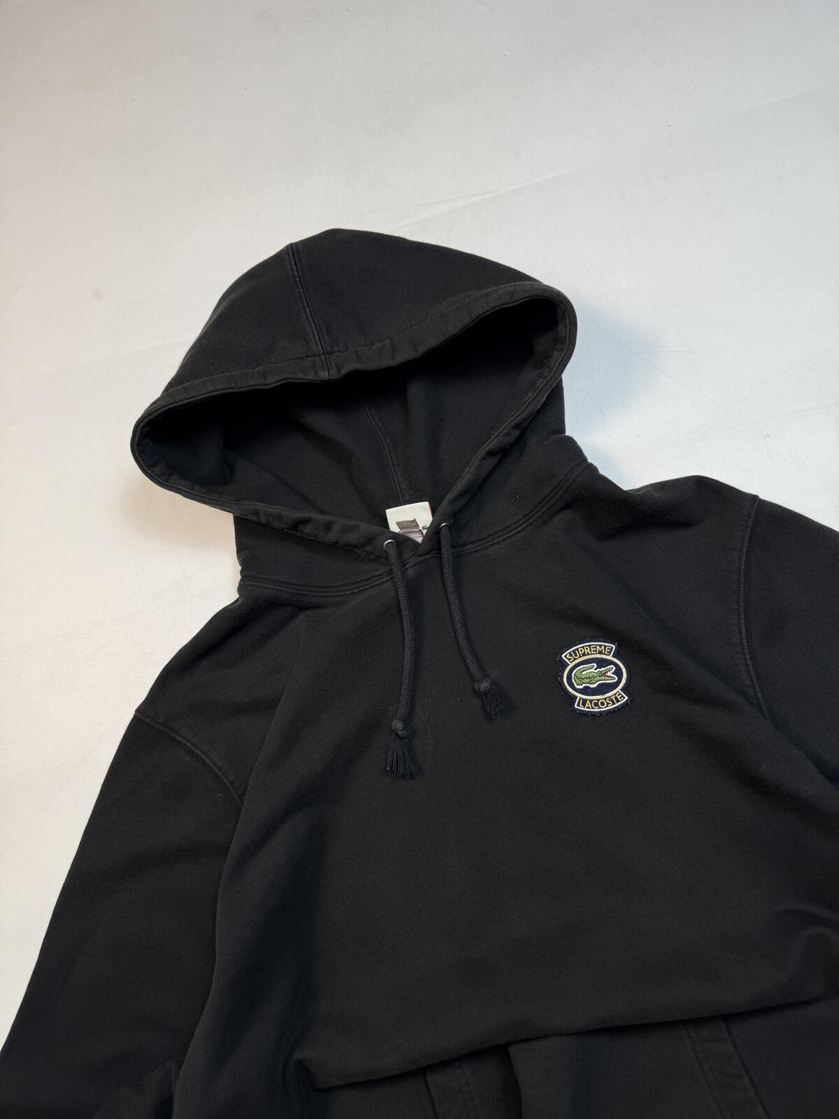 Supreme x Lacoste live SS18 hoodie (L)