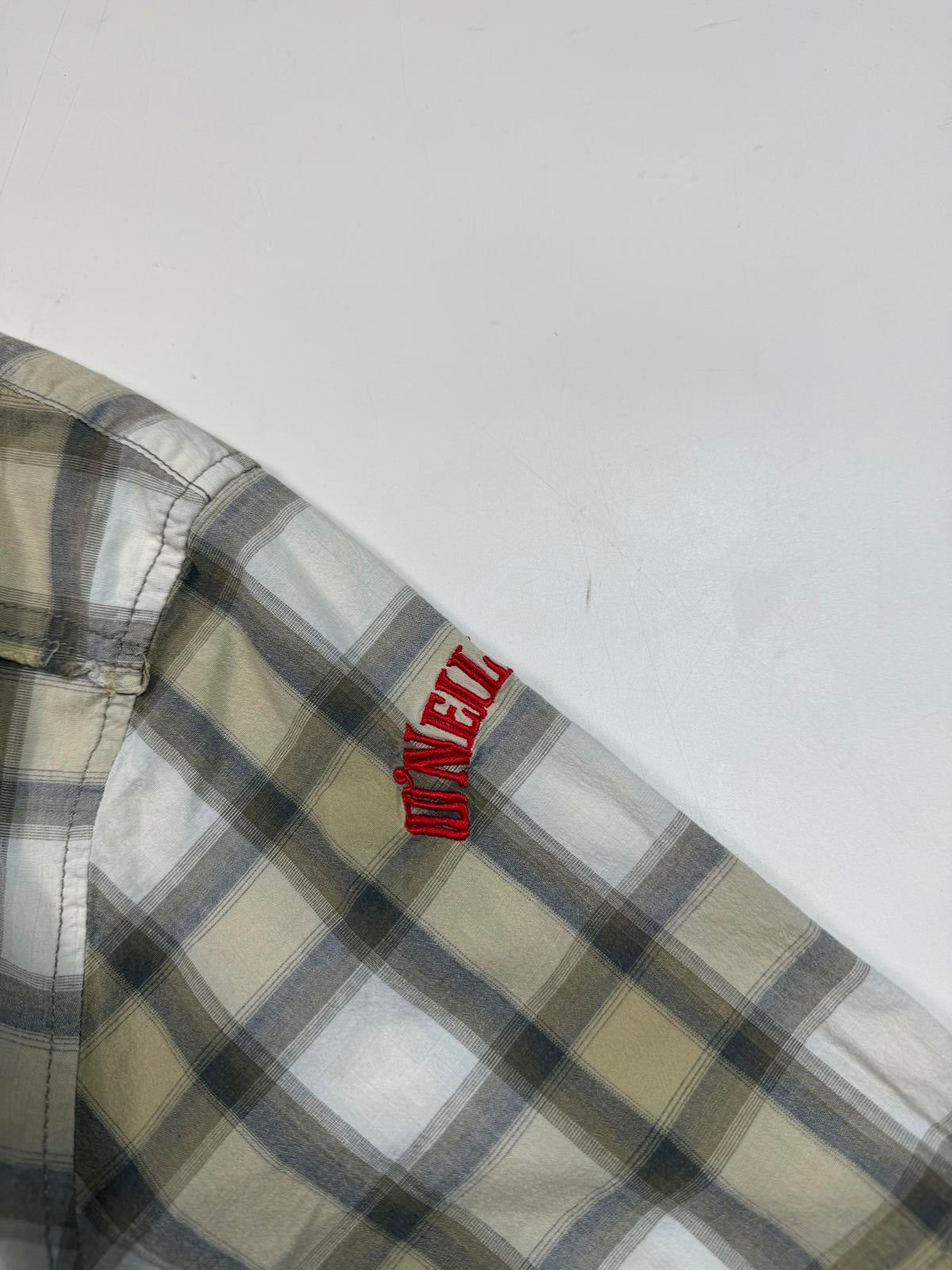 Vintage Y2K O’Neill checkered short sleeve shirt (M)