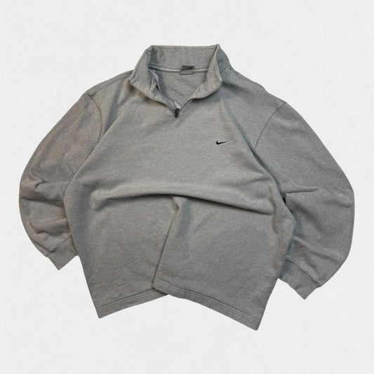 Vintage Y2K Nike quarter zip sweatshirt (XL)