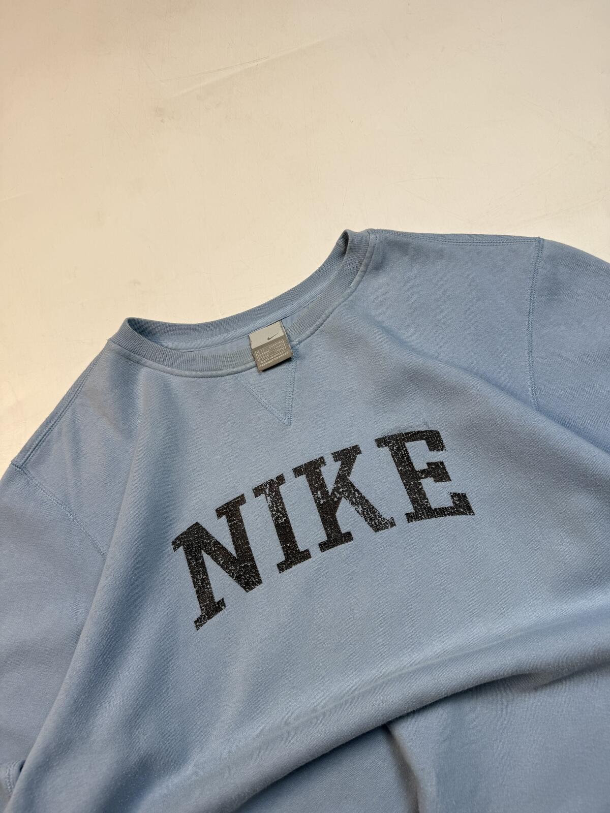 Vintage Y2K Nike spell out sweatshirt (L)