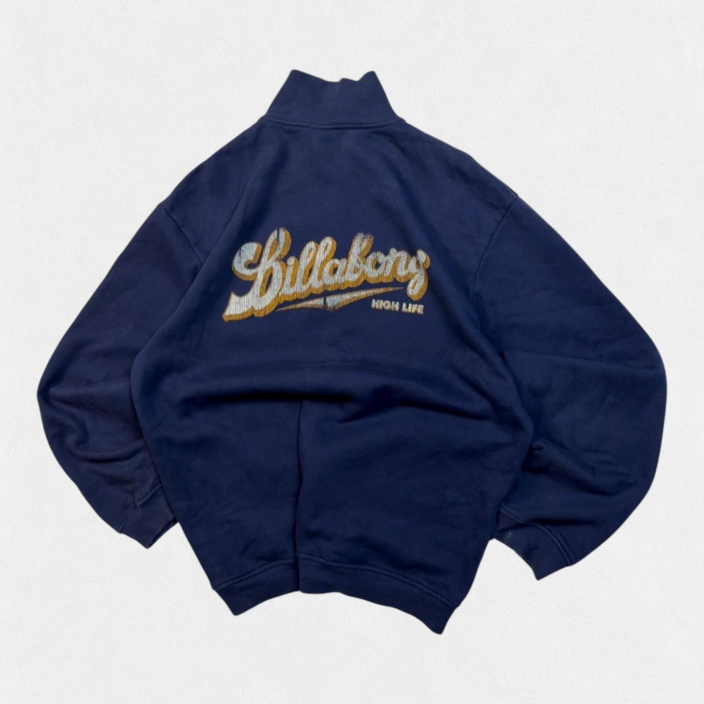 Vintage Y2K Billabong surfwear full zip sweatshirt (L)