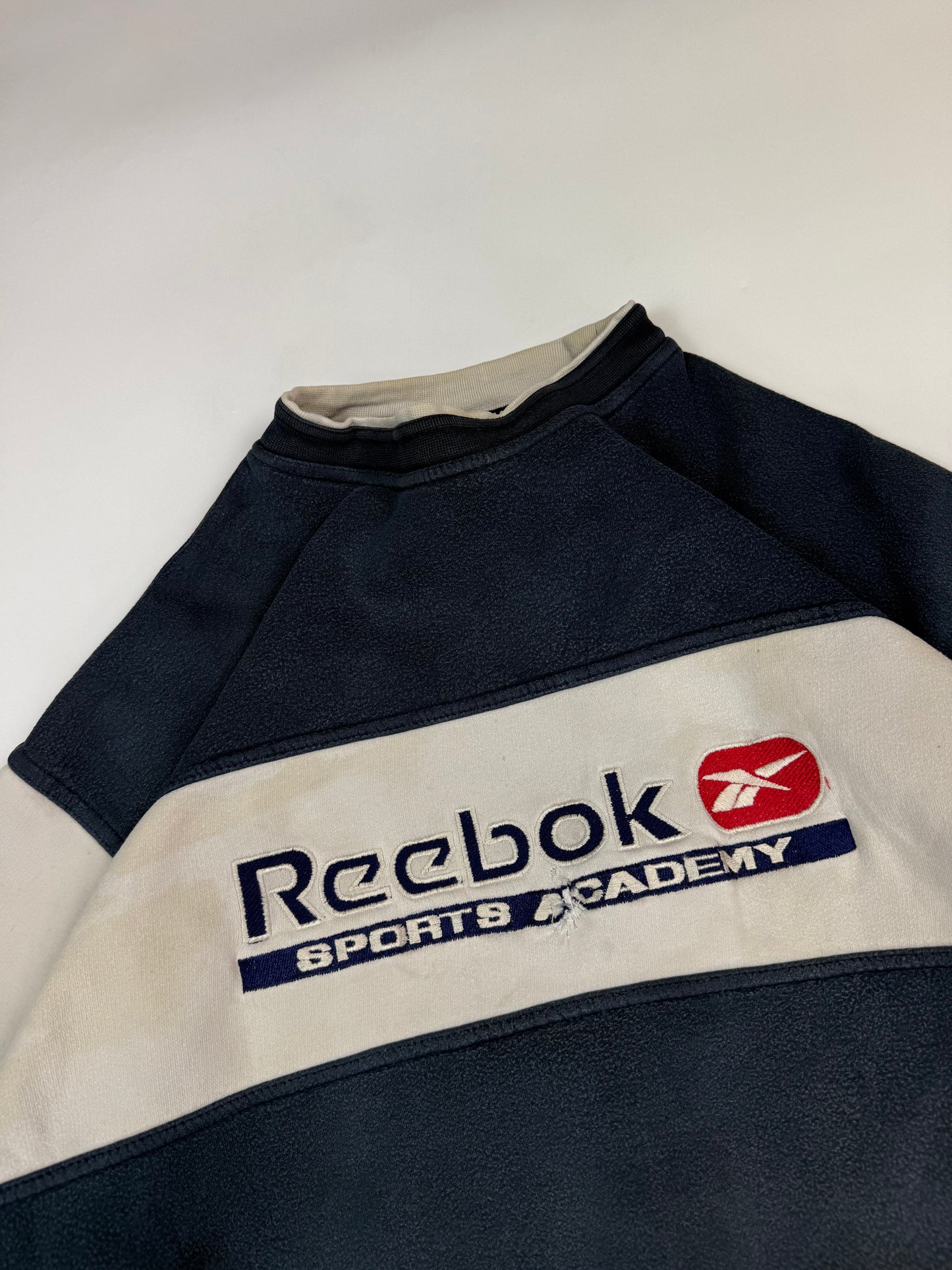 Vintage Reebok sports academy spell out sweatshirt (XL)