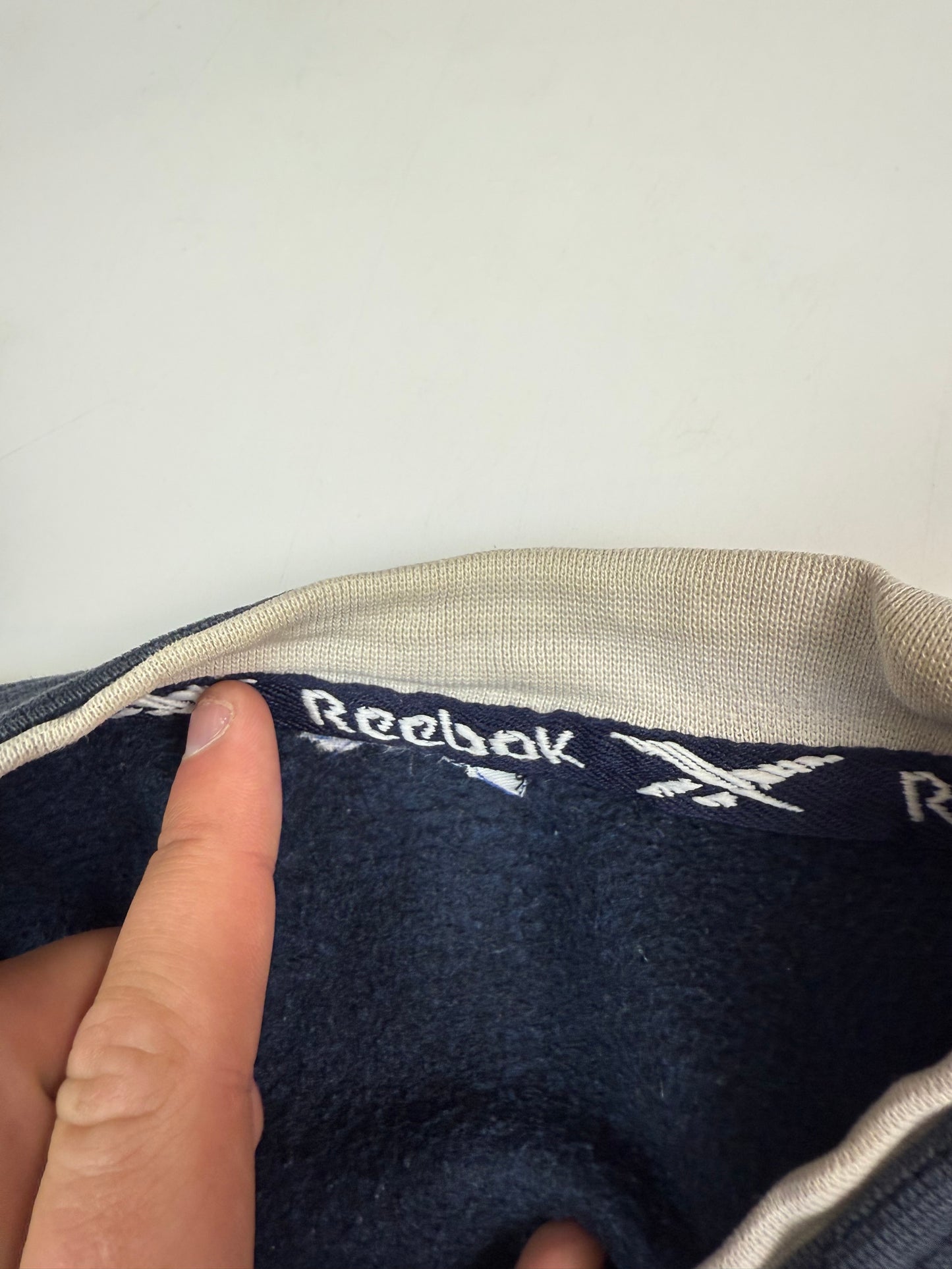 Vintage Reebok sports academy spell out sweatshirt (XL)