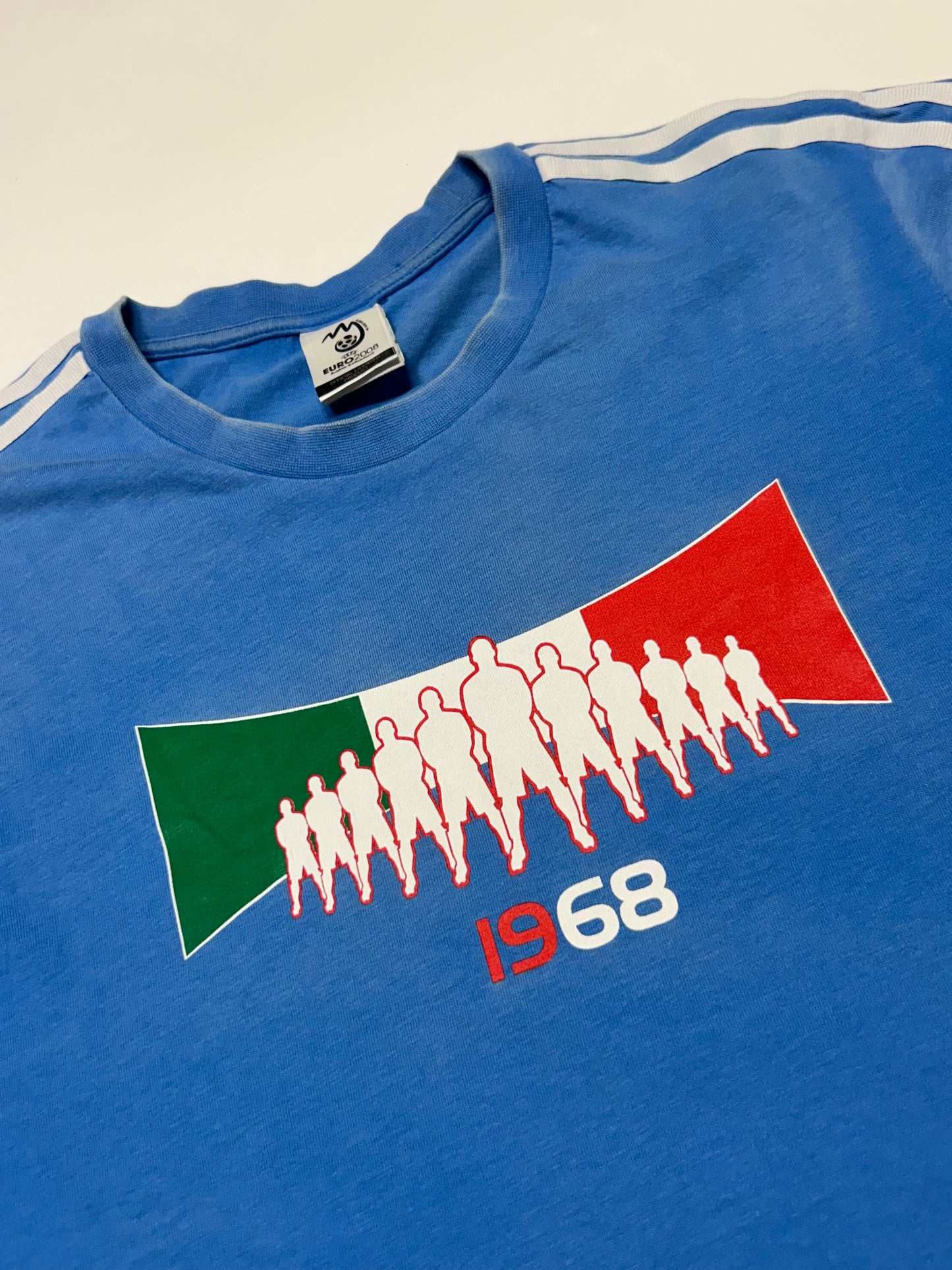 Vintage Adidas Italy euro 2008 tee (M)