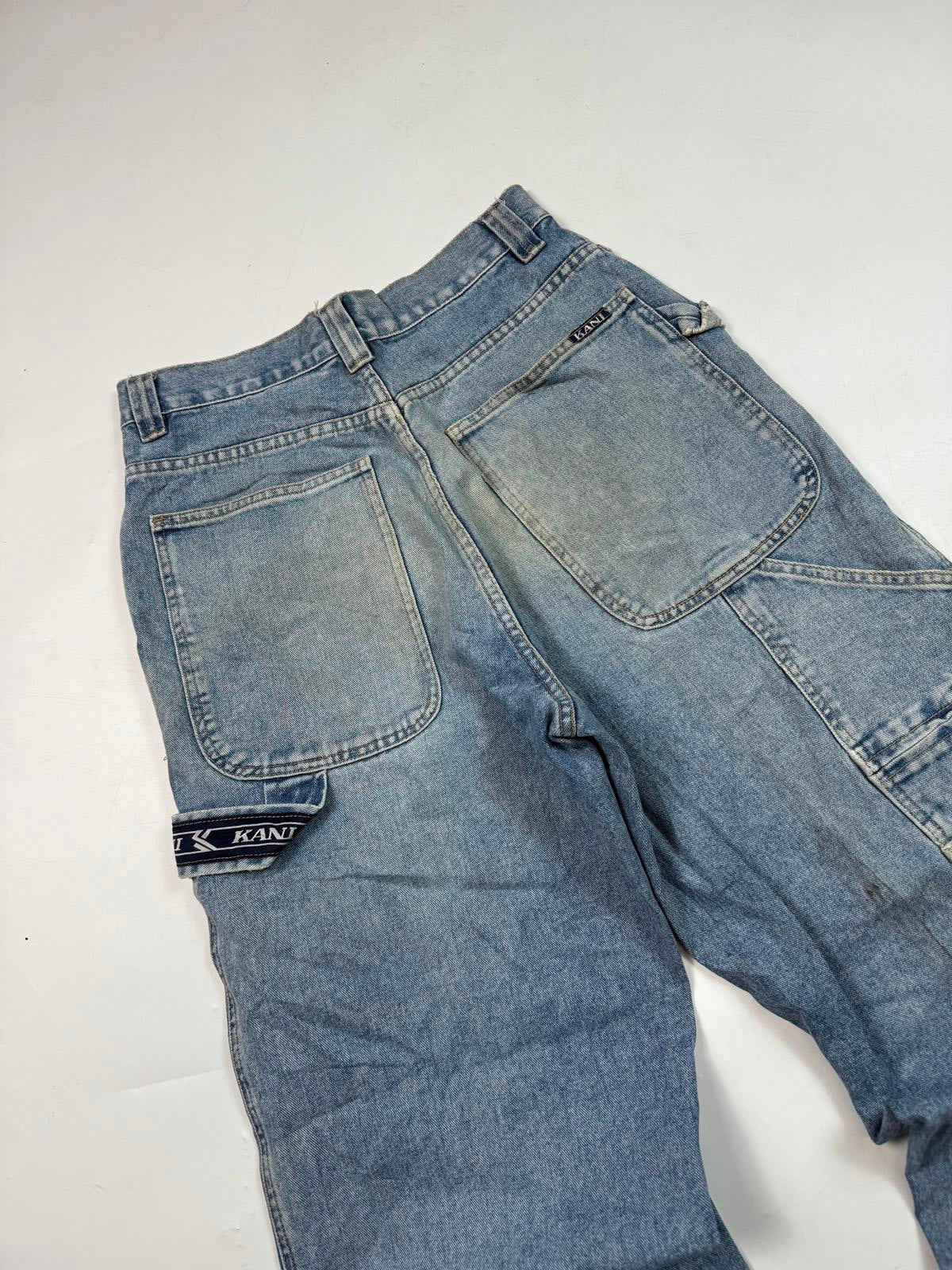 Vintage Karl Kani baggy hip hop carpenter jeans (W30)