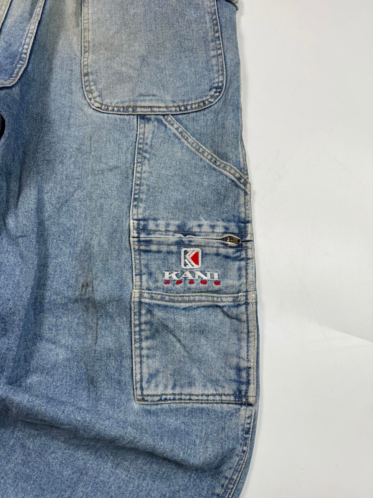 Vintage Karl Kani baggy hip hop carpenter jeans (W30)