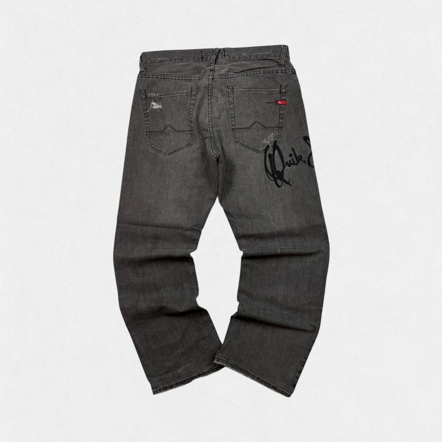 Vintage Y2K Quiksilver baggy hip hop jeans (W36)