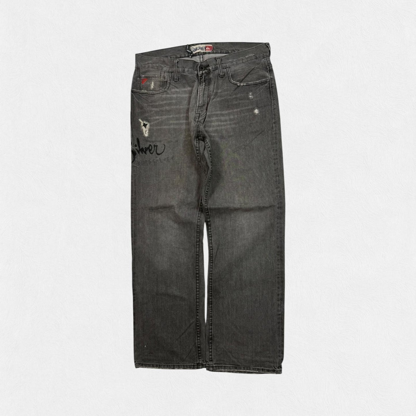 Vintage Y2K Quiksilver baggy hip hop jeans (W36)