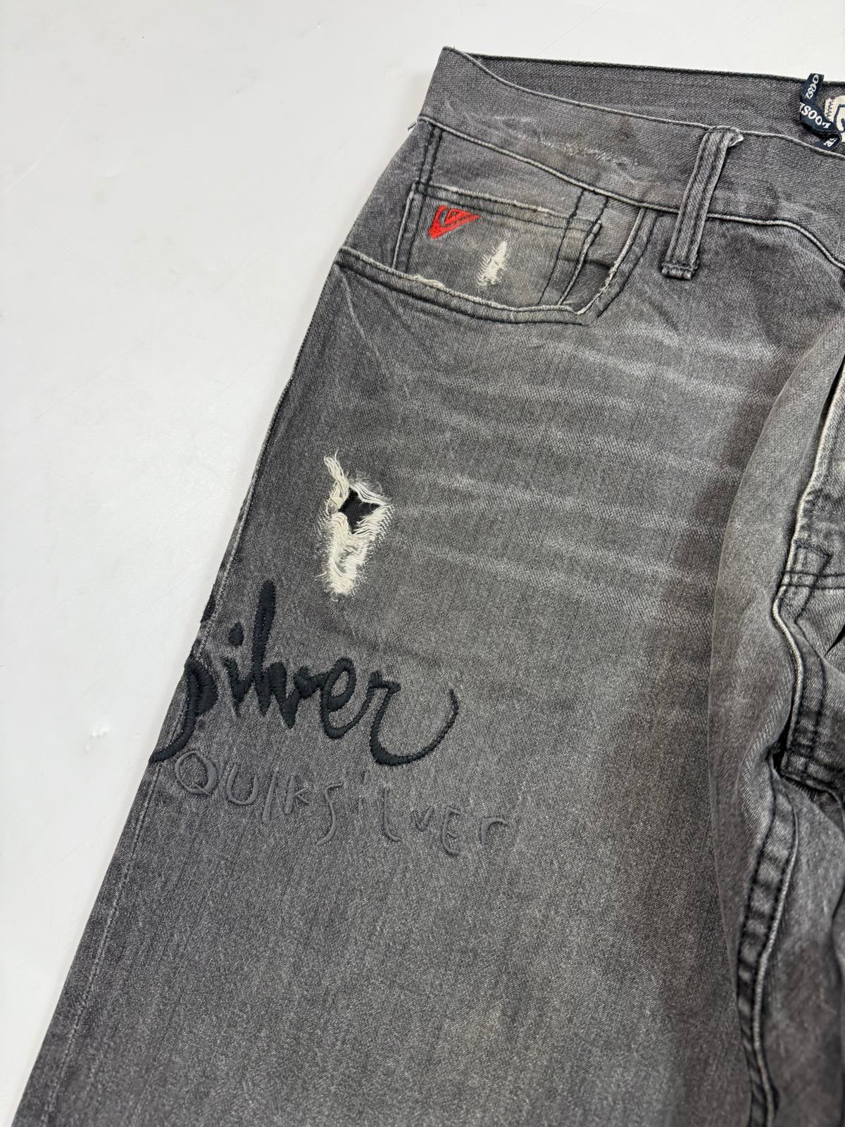 Vintage Y2K Quiksilver baggy hip hop jeans (W36)