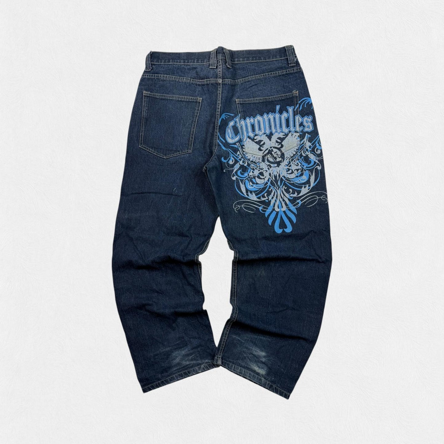 Vintage Y2K baggy hip hop jeans (W40)