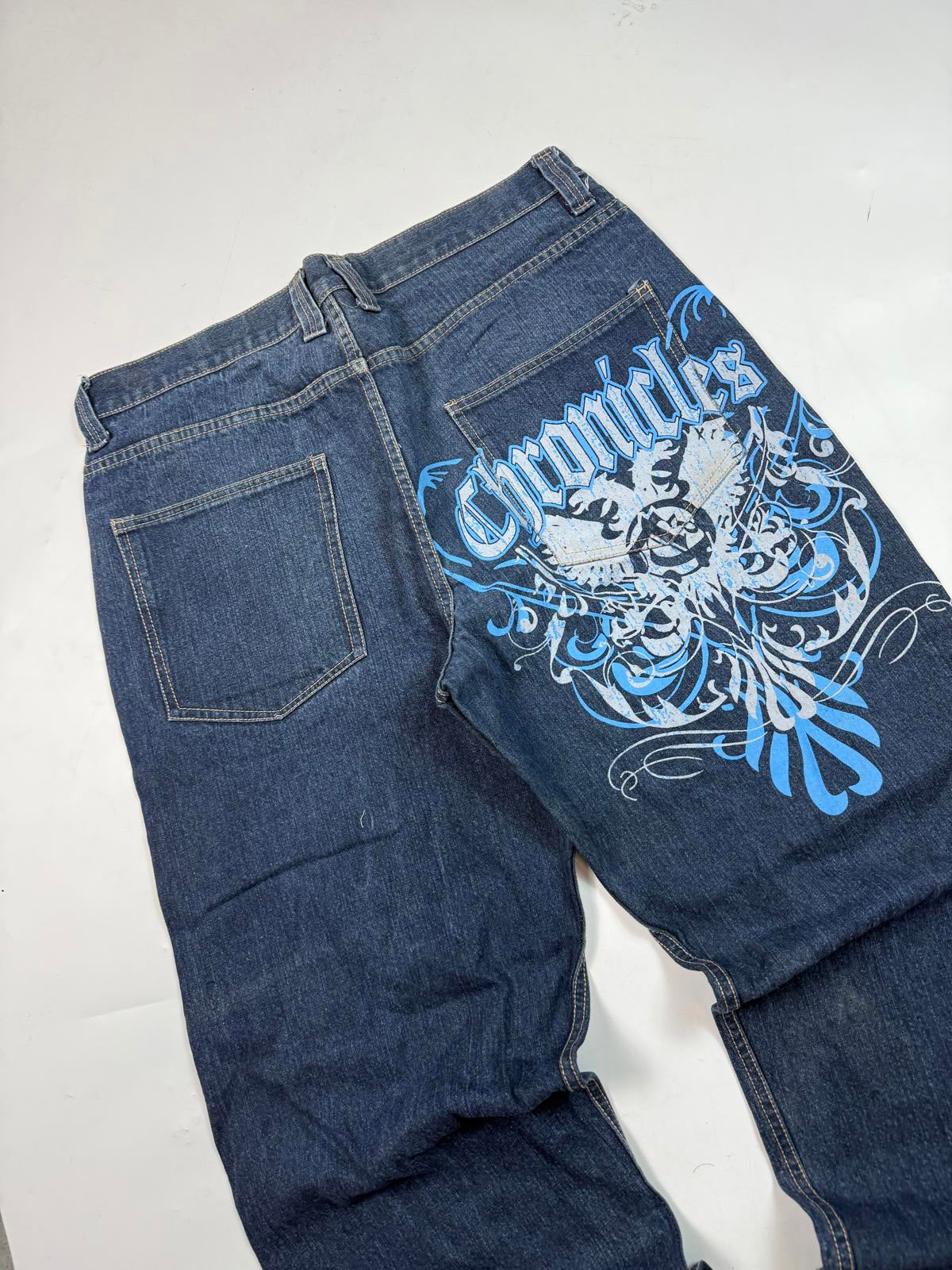 Vintage Y2K baggy hip hop jeans (W40)