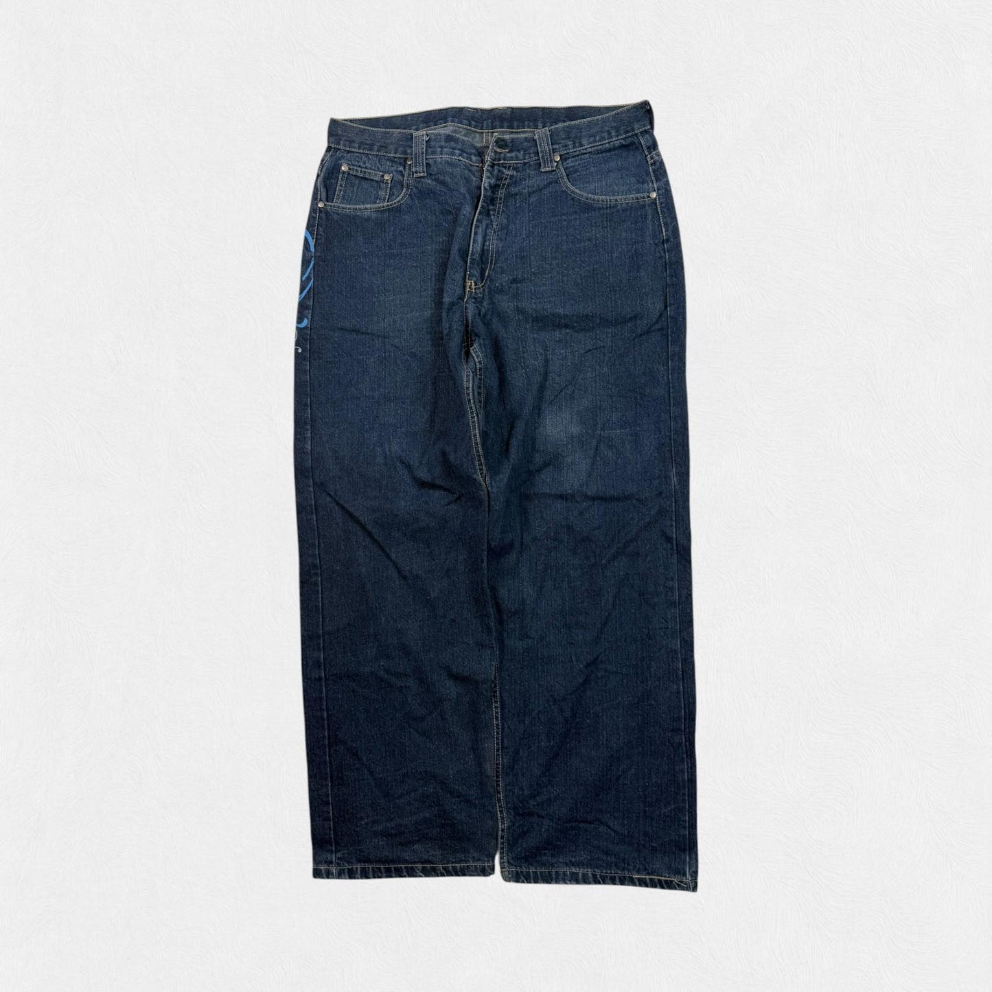 Vintage Y2K baggy hip hop jeans (W40)