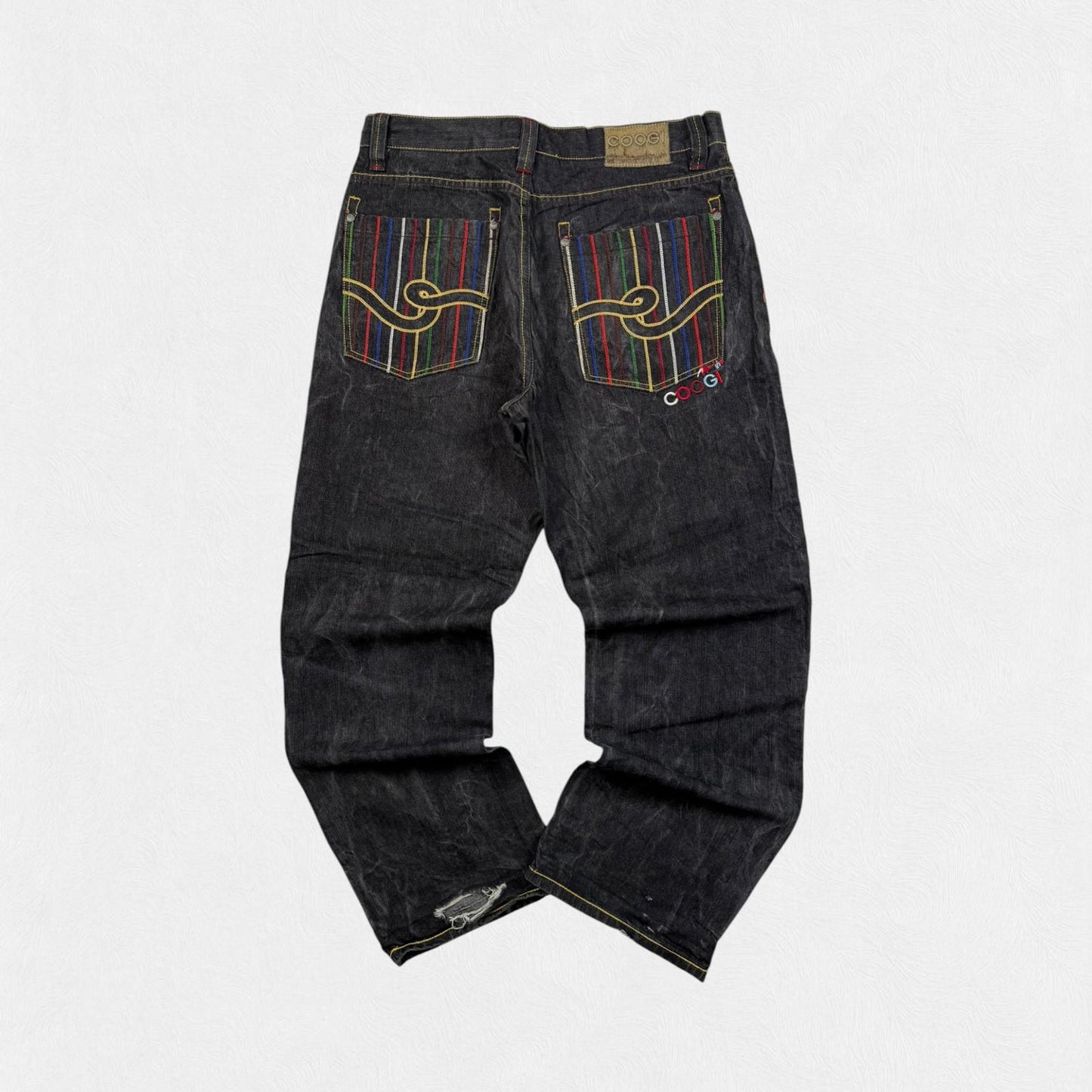 Vintage Coogi baggy hip hop jeans (W36)
