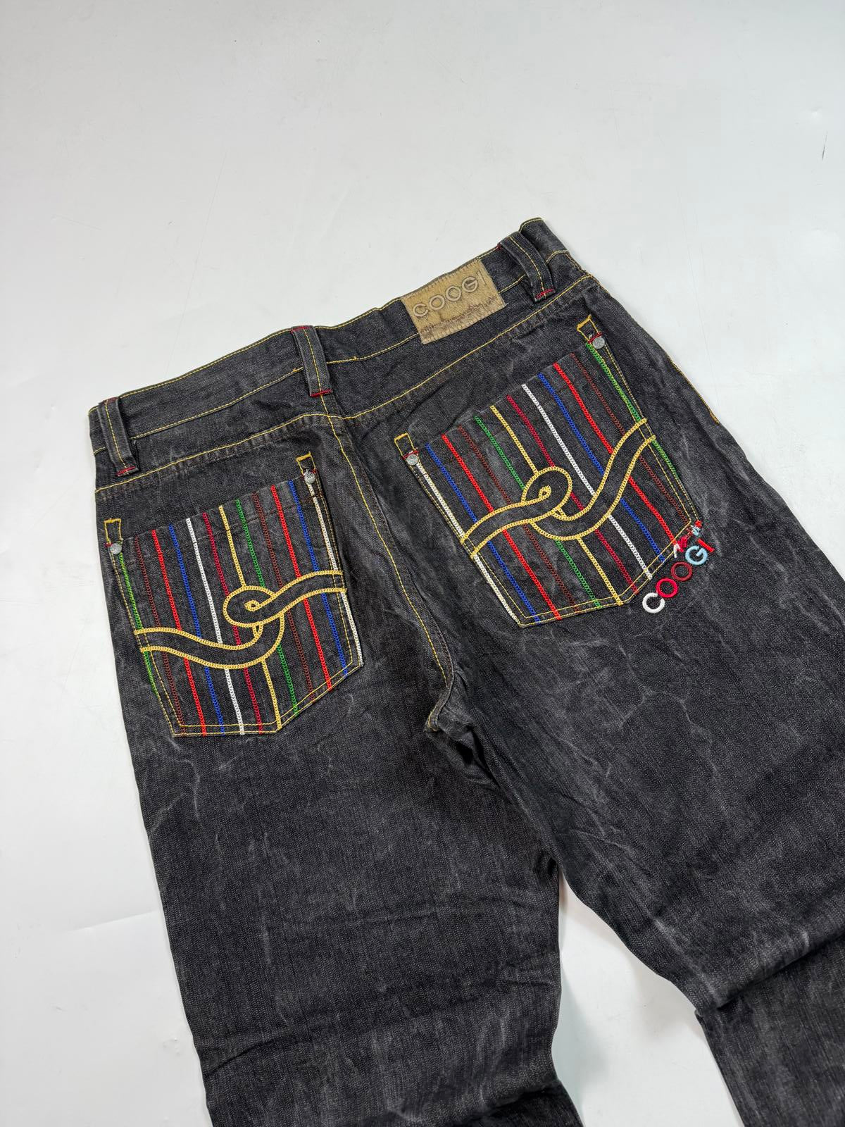 Vintage Coogi baggy hip hop jeans (W36)