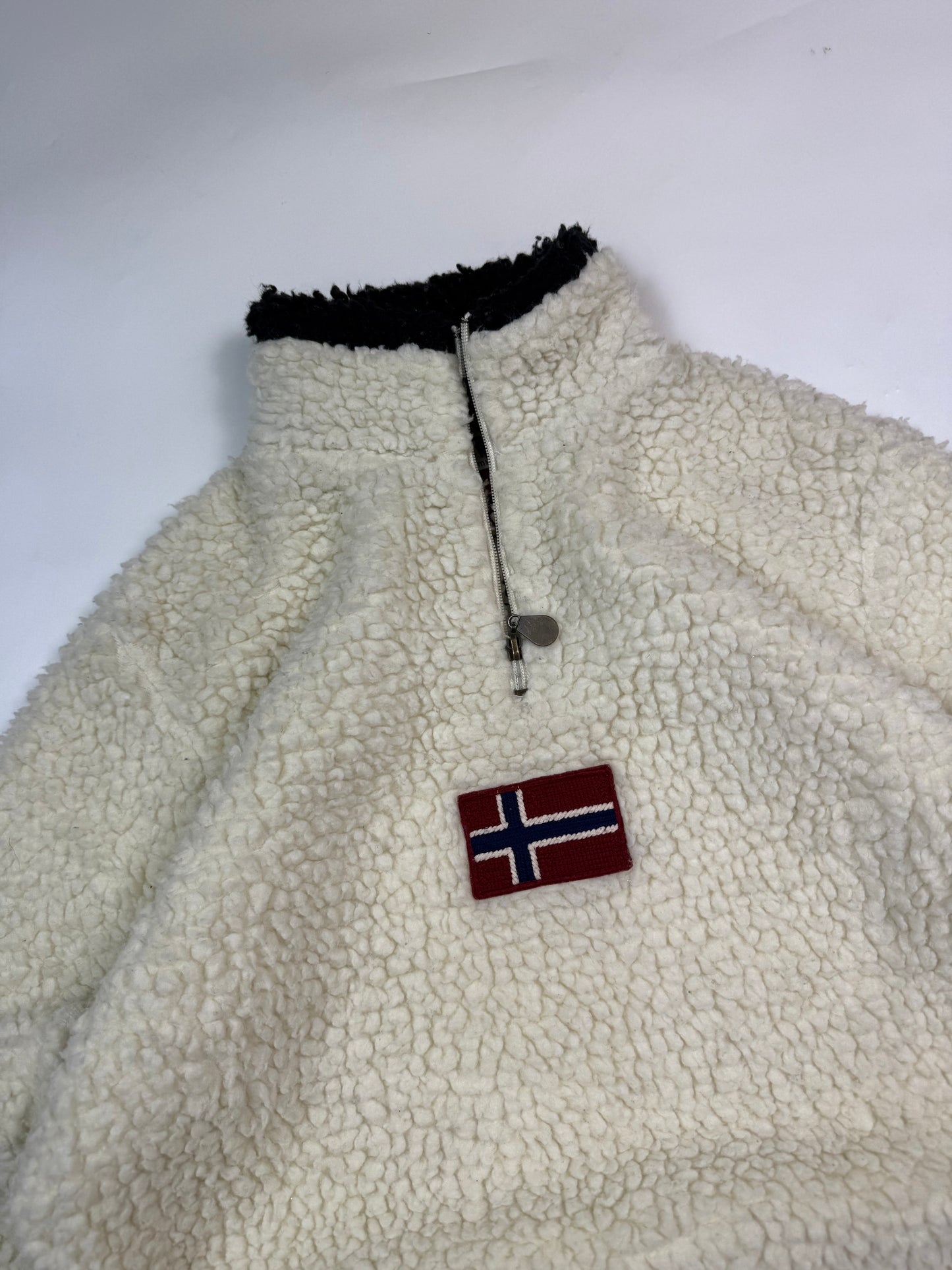 Antarctic deep file sherpa fleece (S)