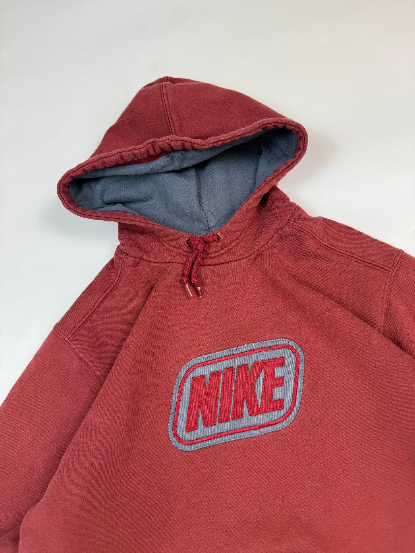Vintage Nike spell out hoodie (S)