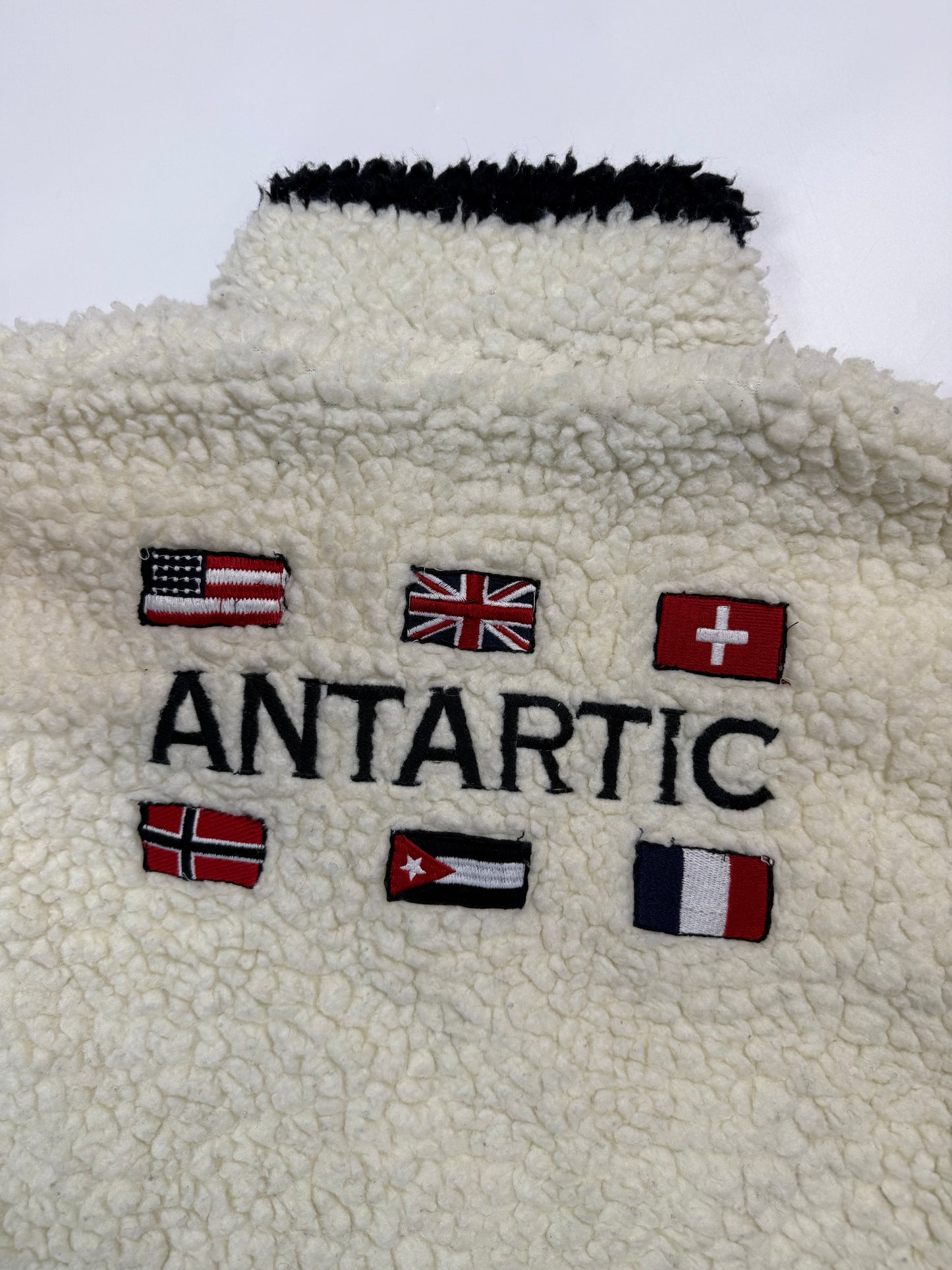 Antarctic deep file sherpa fleece (S)