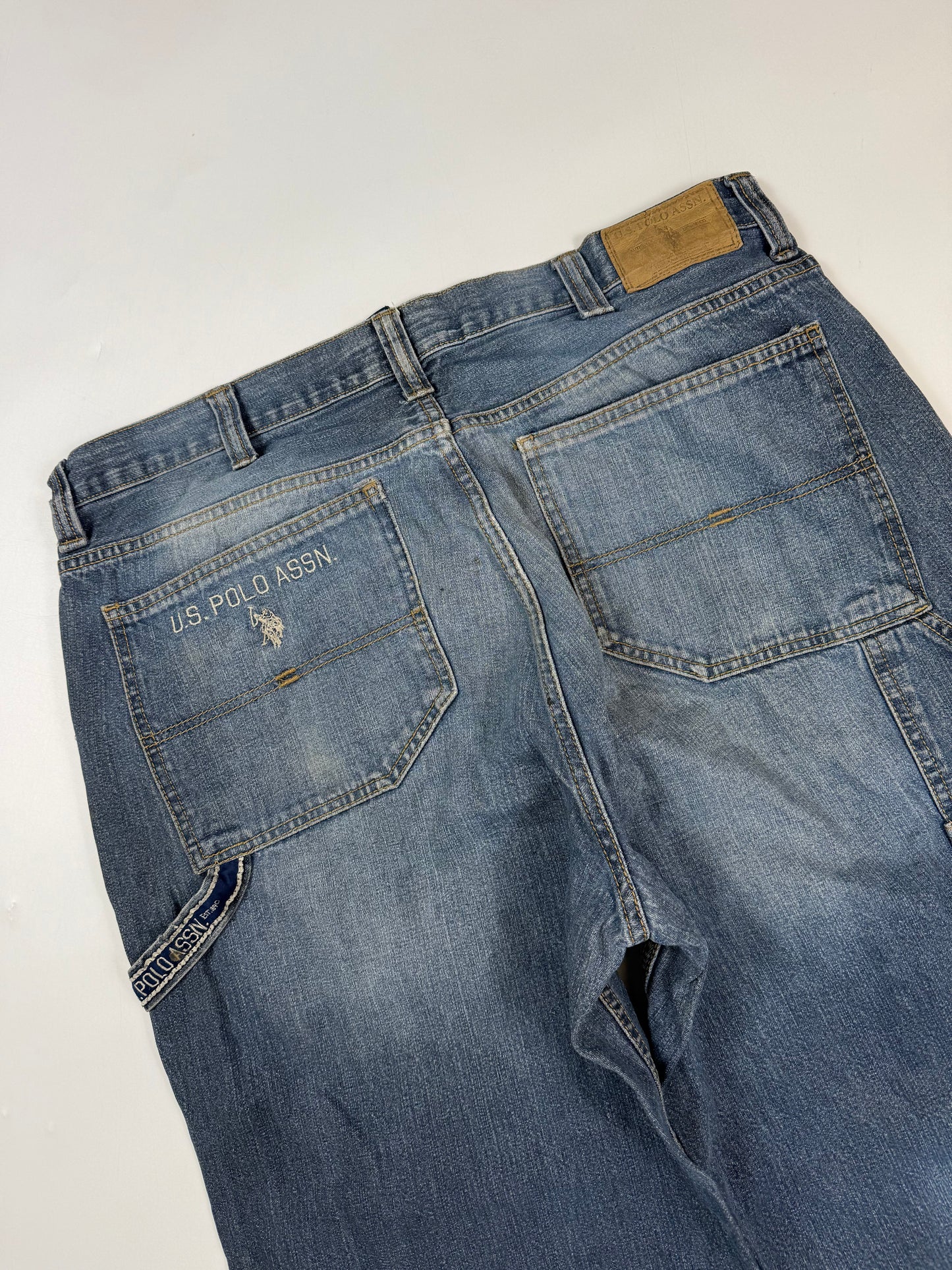 Vintage US Polo ASSN baggy carpenter jeans (W36)