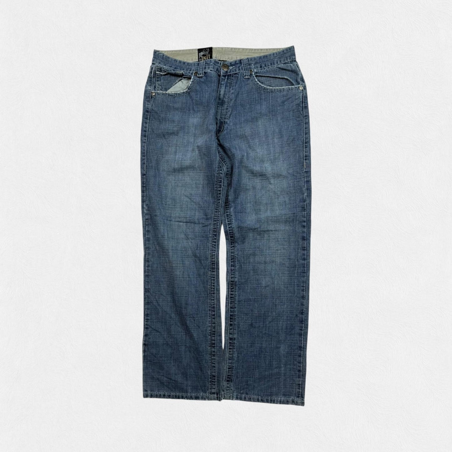 Vintage y2k baggy hip hop jeans (W34)