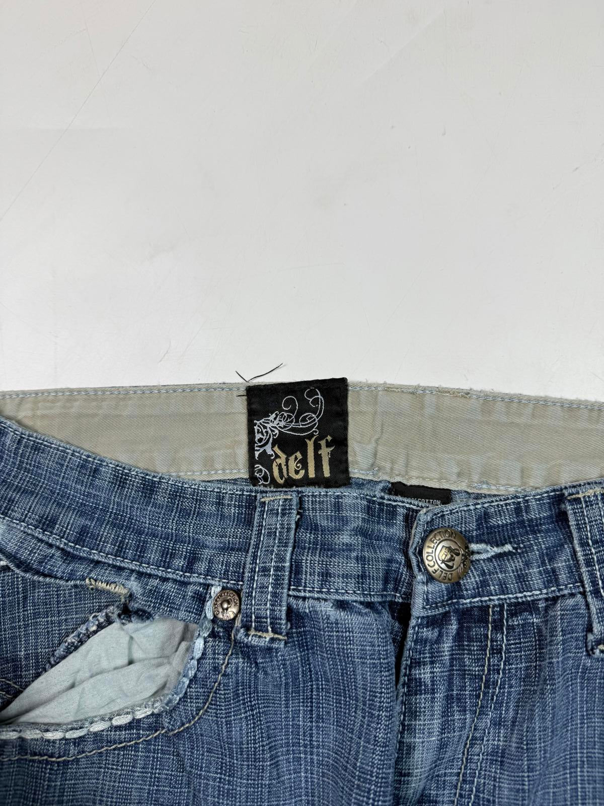 Vintage y2k baggy hip hop jeans (W34)