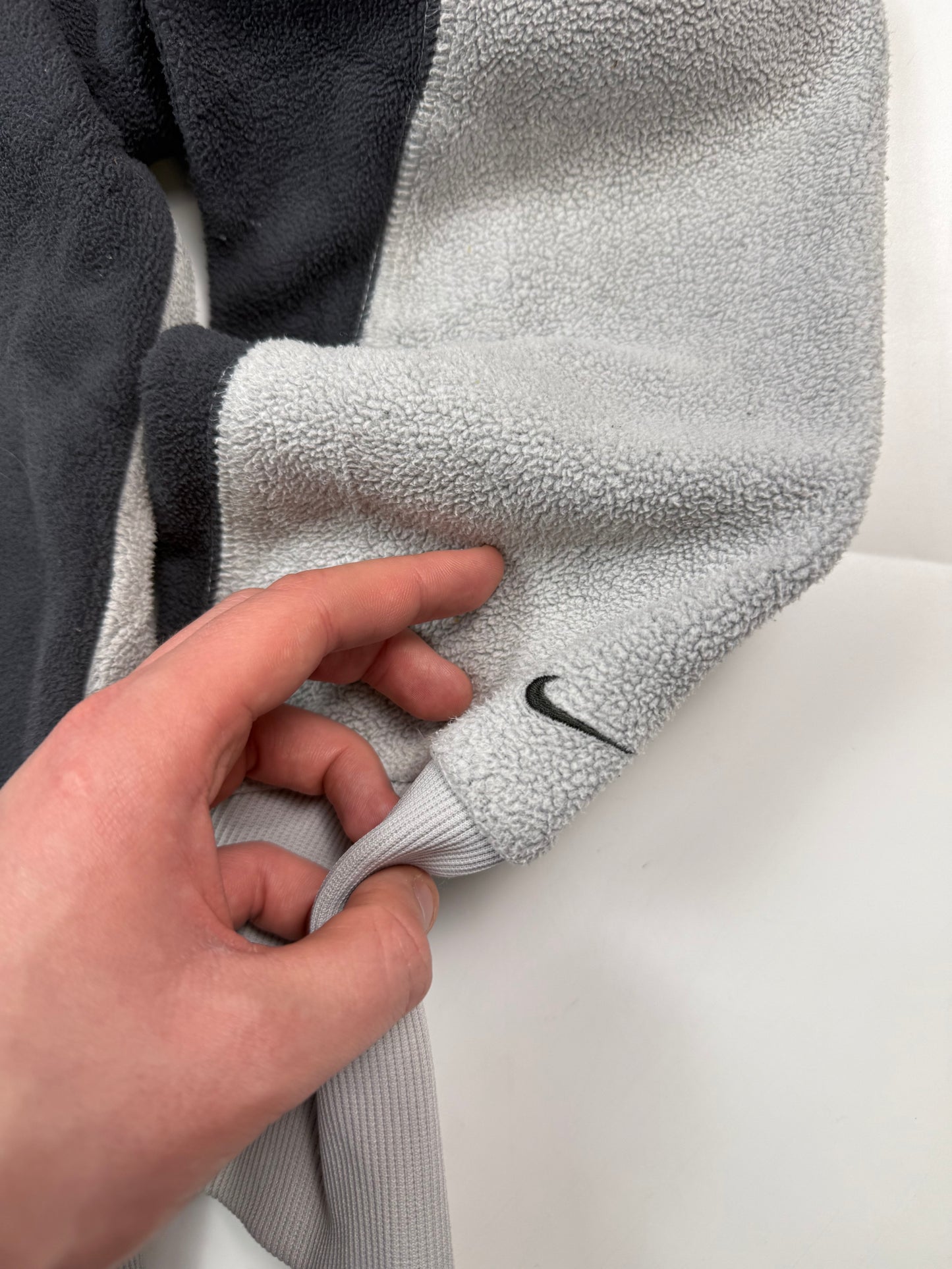 Vintage Nike full zip fleece (M)