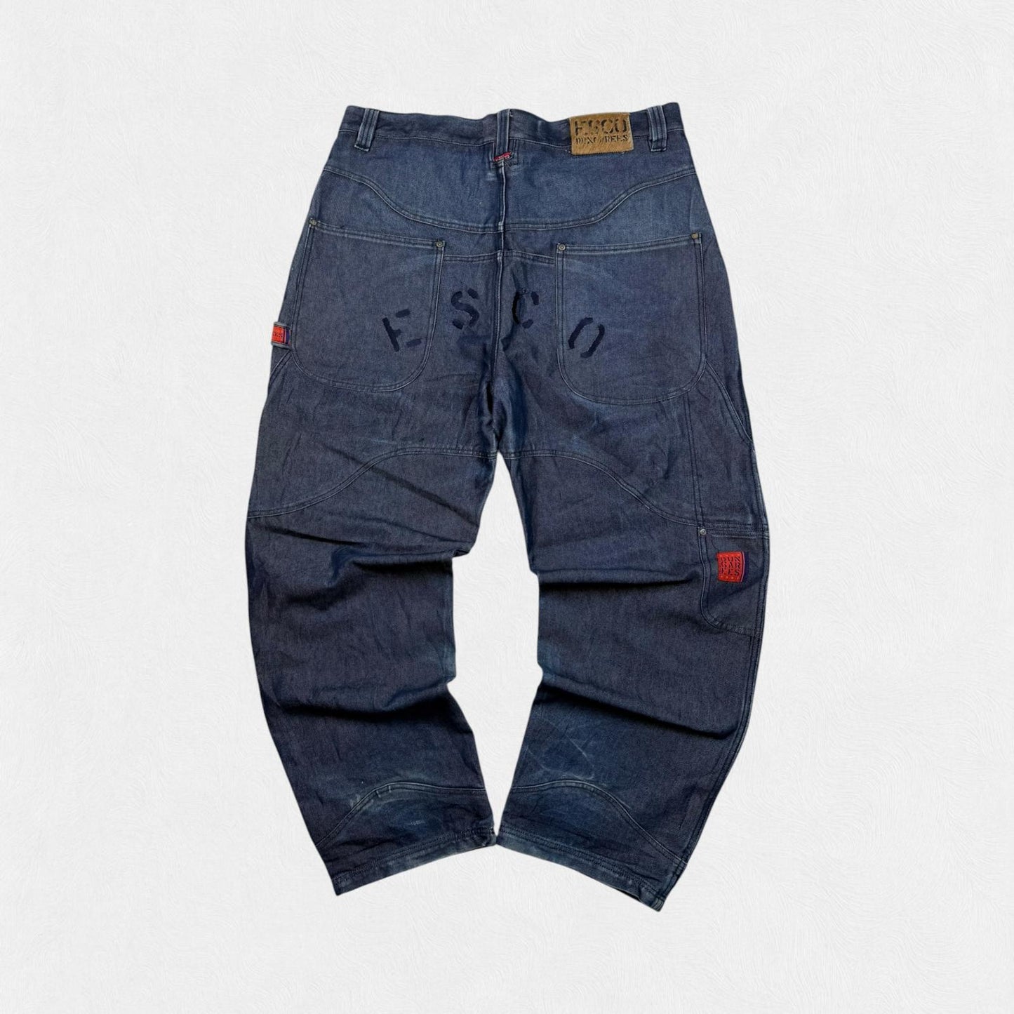 Vintage Y2K baggy carpenter hip hop jeans (W40)