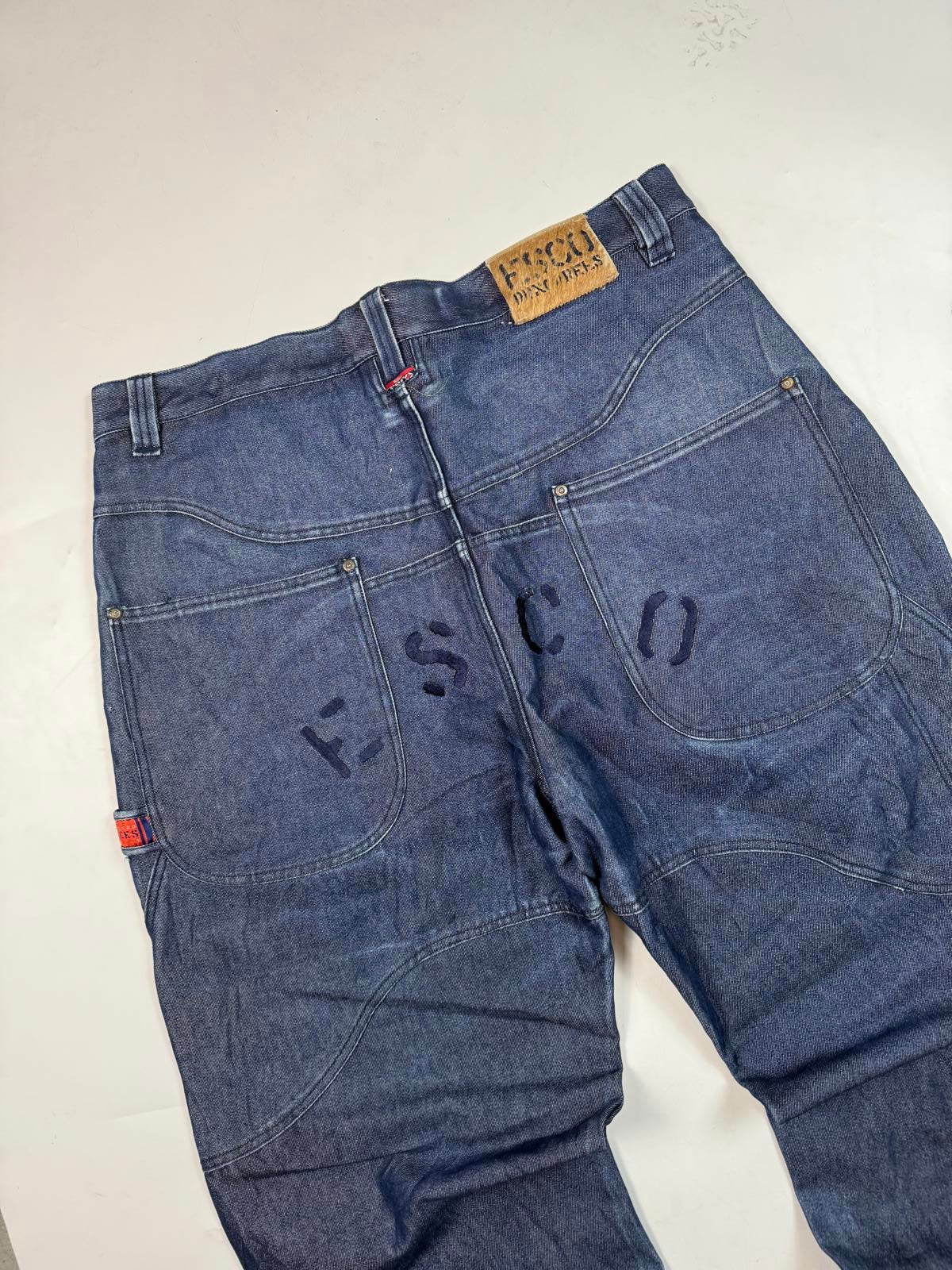 Vintage Y2K baggy carpenter hip hop jeans (W40)