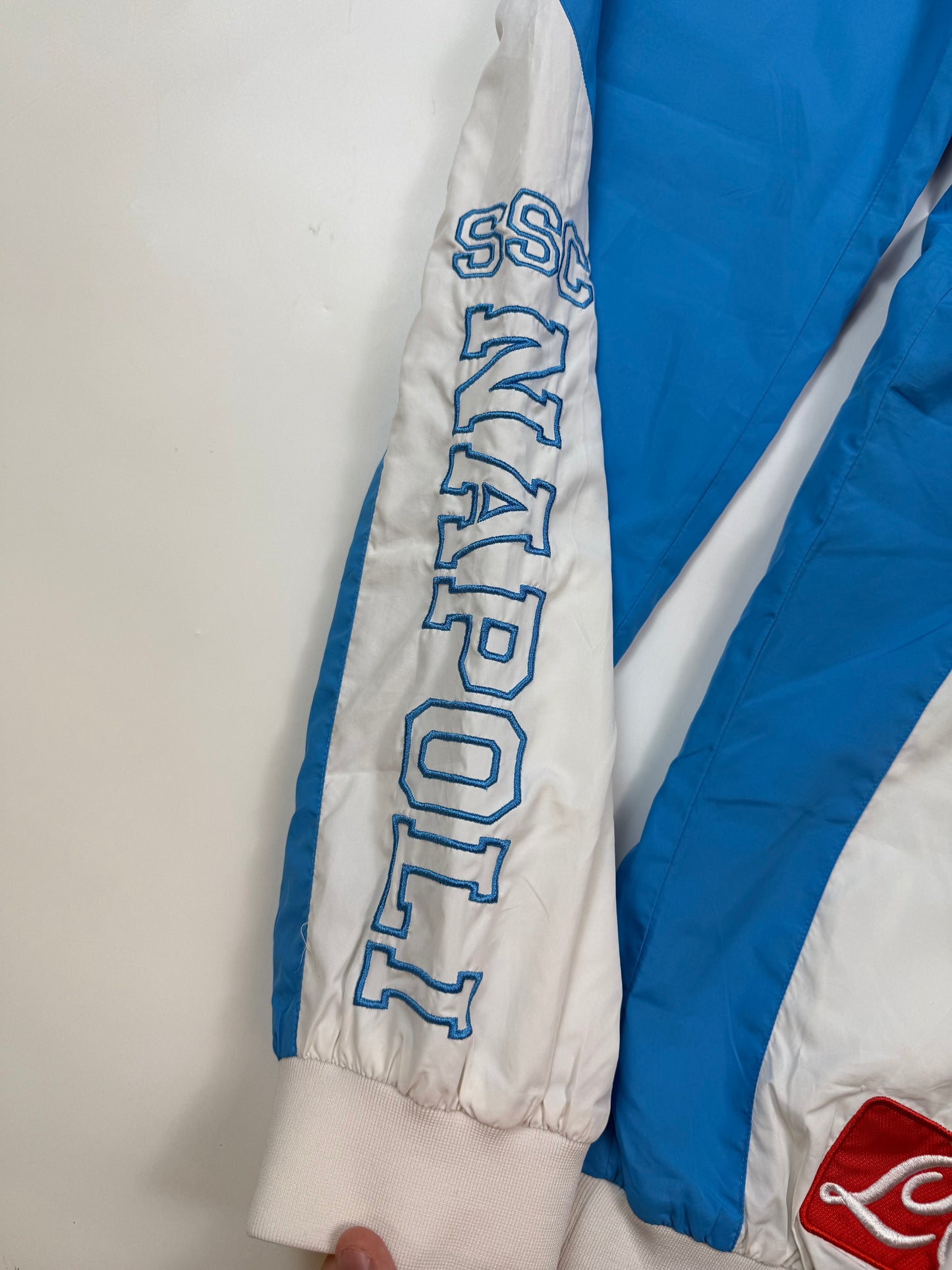 Napoli 2014-16 Kappa football track pants (S)